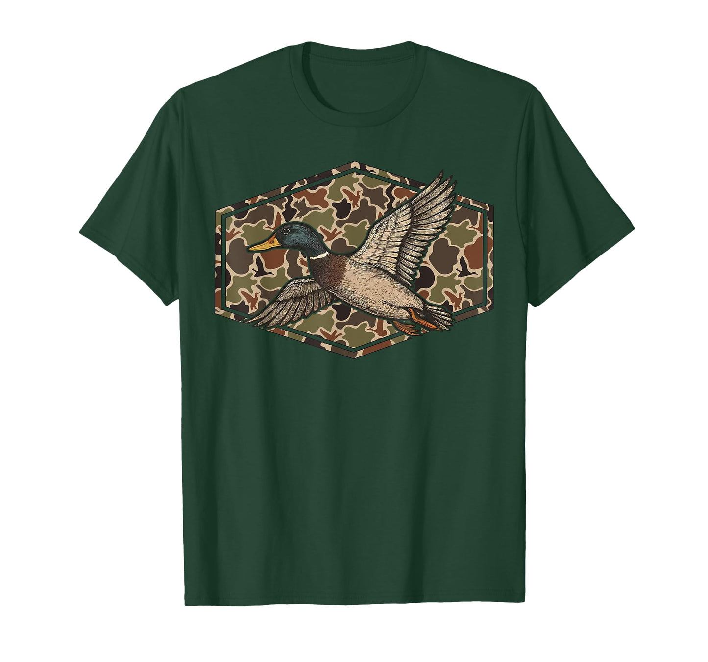 Mallard Duck Camouflage Hunting Season T-Shirt