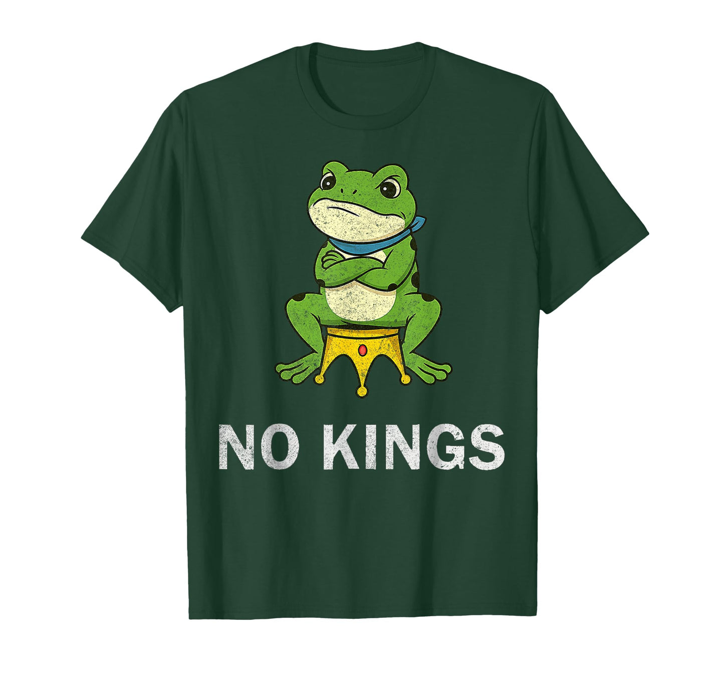 Freedom Portland Frog Resist No Kings T-Shirt