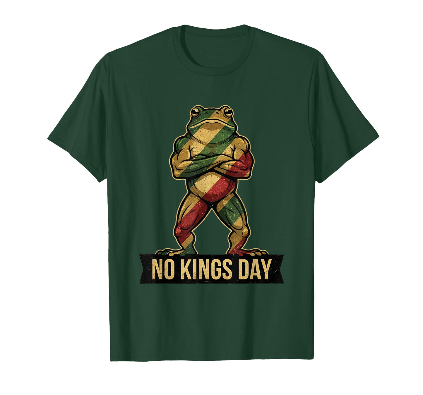 No Kings Day Portland Shirt Frog Protest T-Shirt
