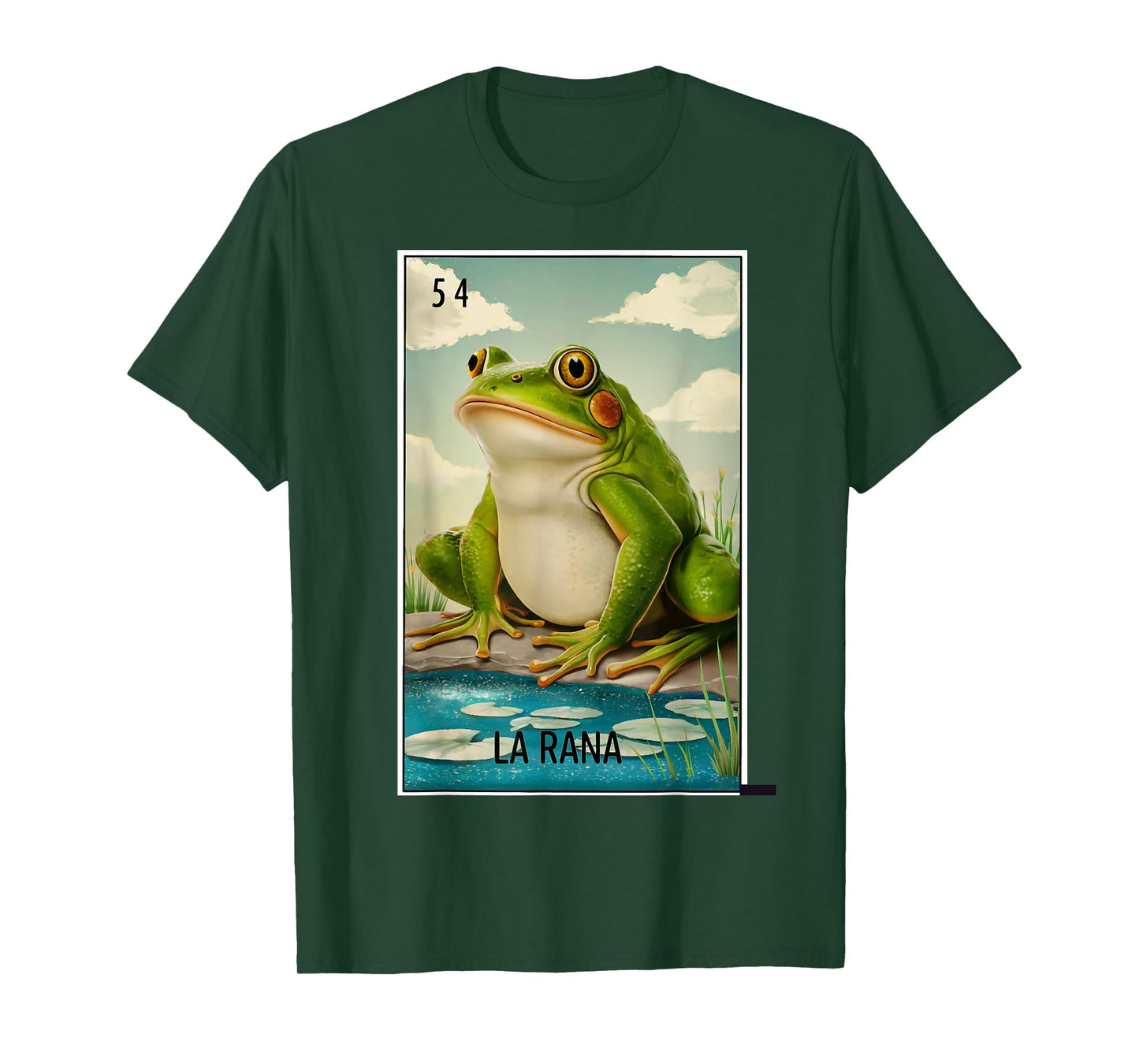 La Rana Card Mexican Lottery Card T-Shirt