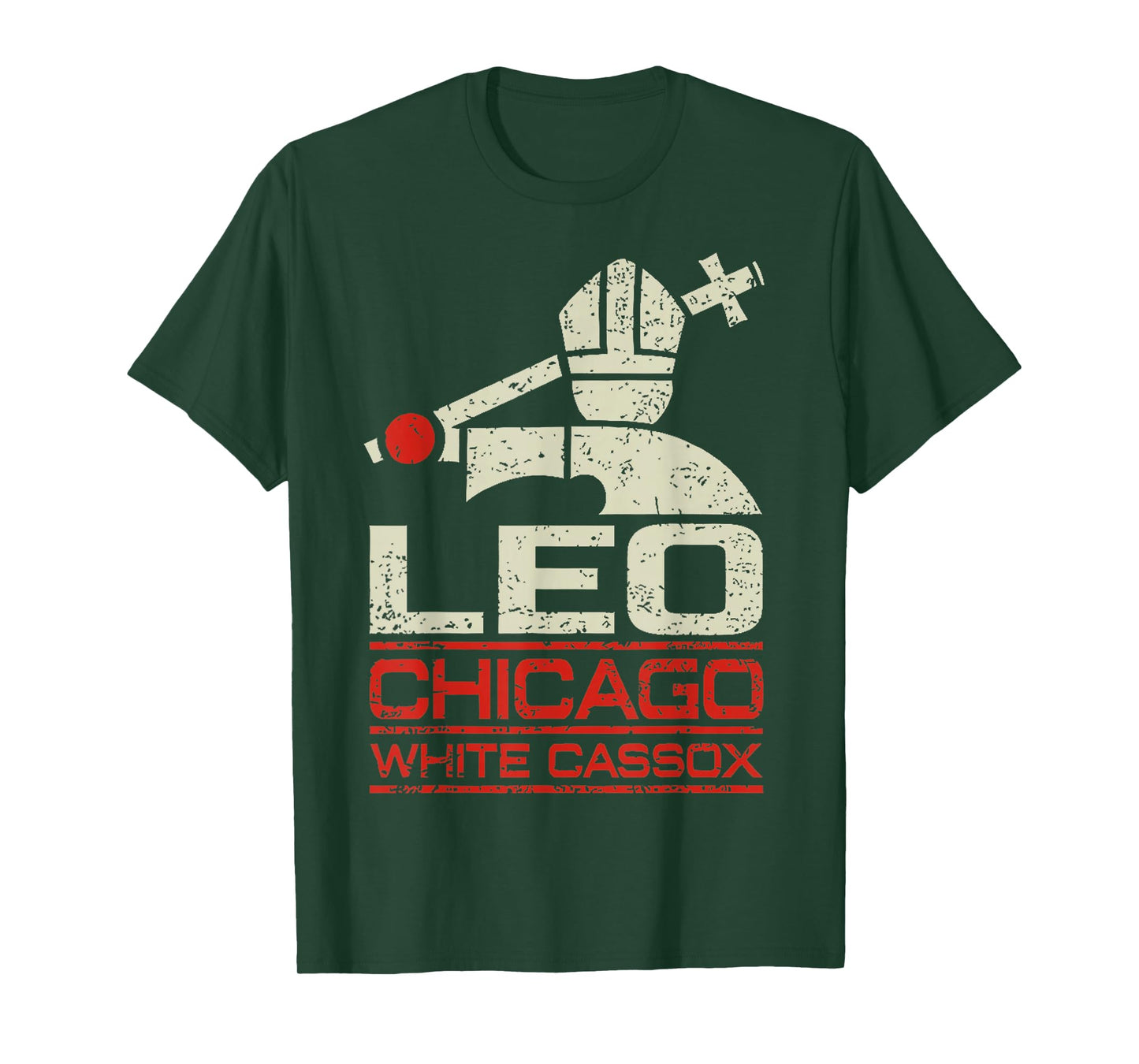 Chicago White Cassox Pope Leo T-Shirt