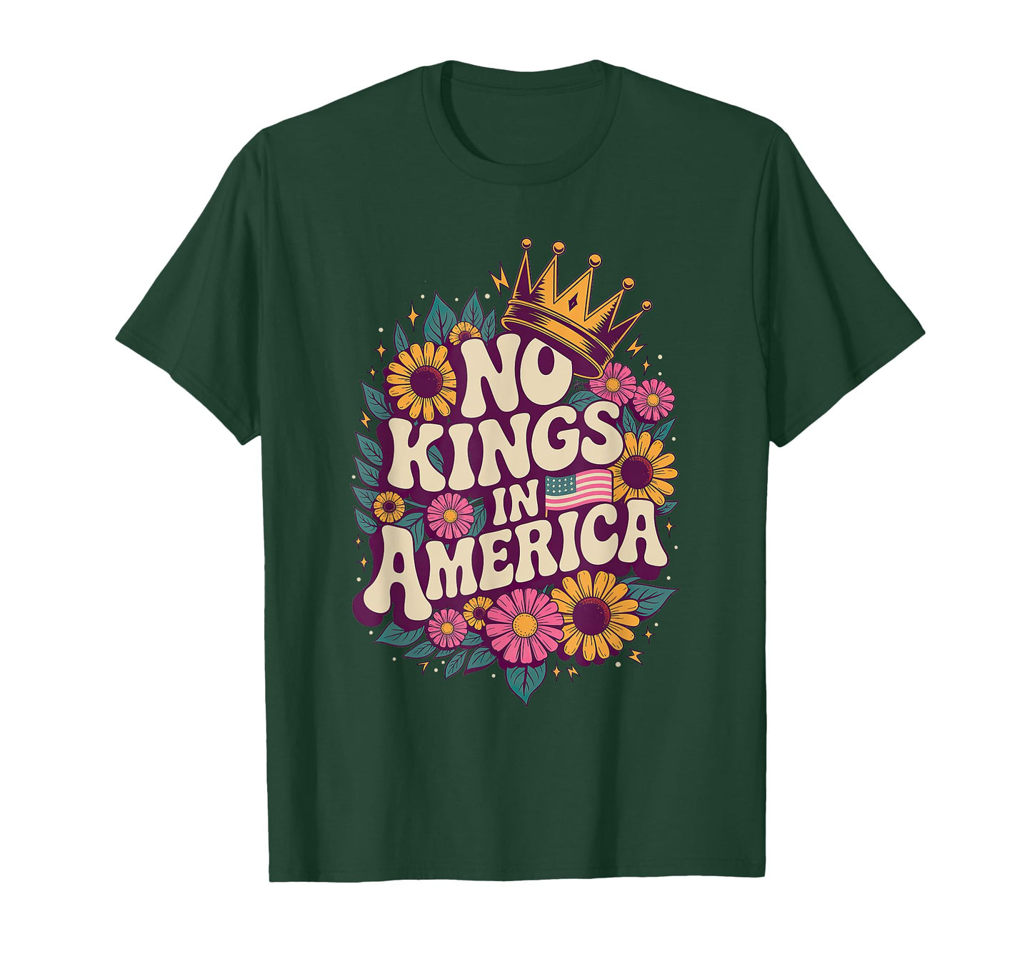 No Kings In America T-Shirt
