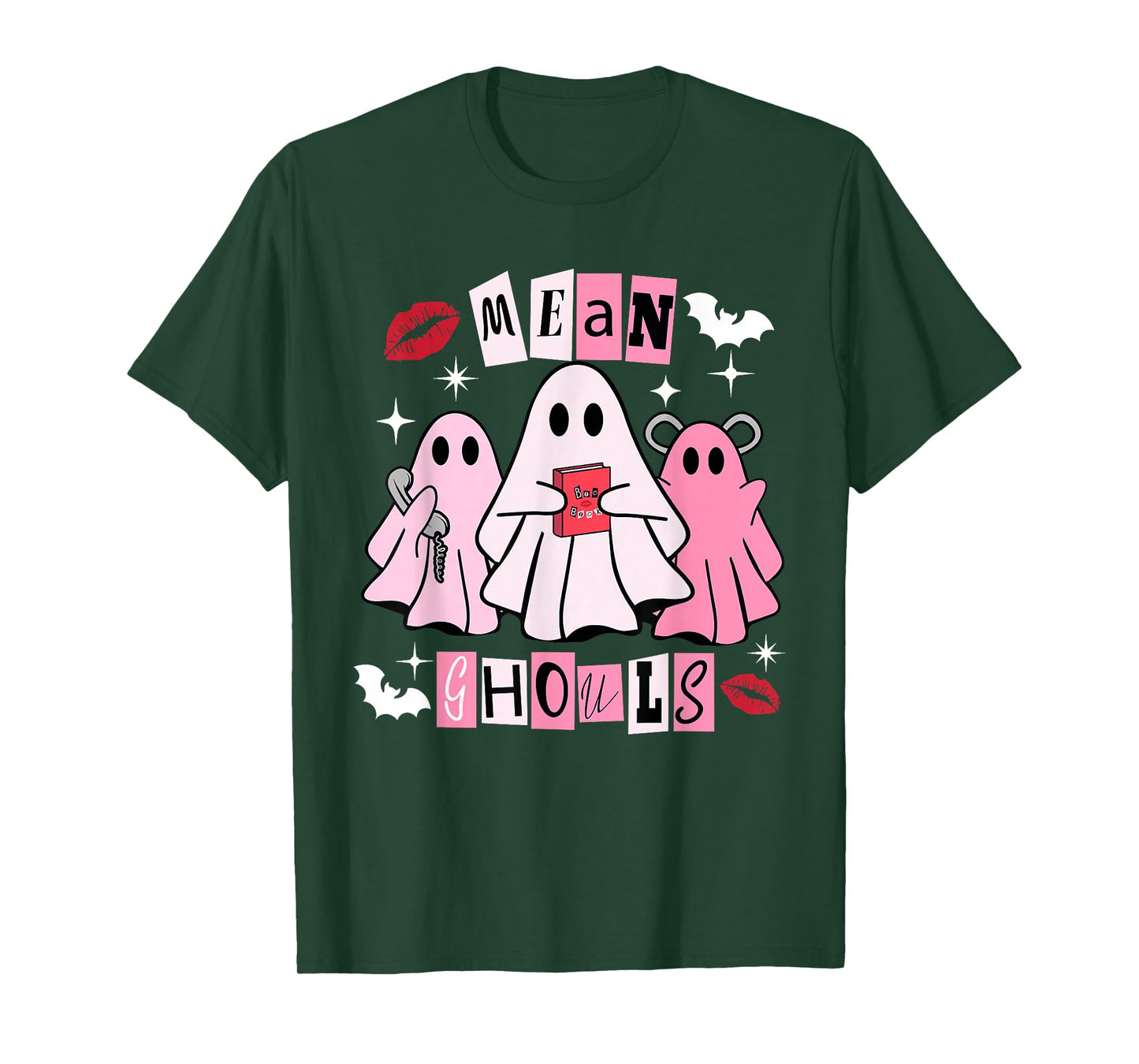 Funny Boo-jee Ghost Mean Ghouls Halloween Trick Or Treat T-Shirt
