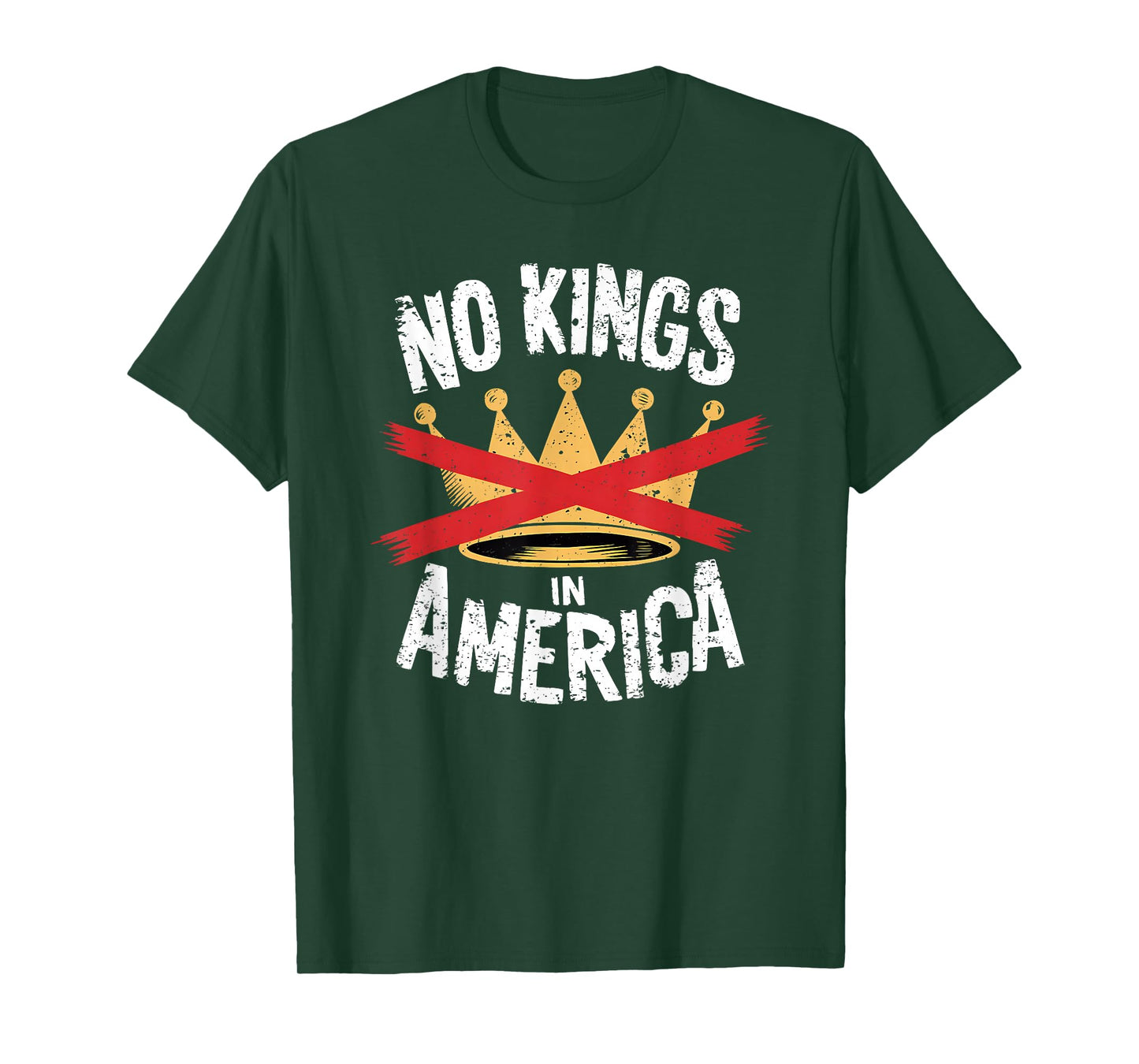 No Kings In America Save Democracy I Dissent Anti Trump T-Shirt
