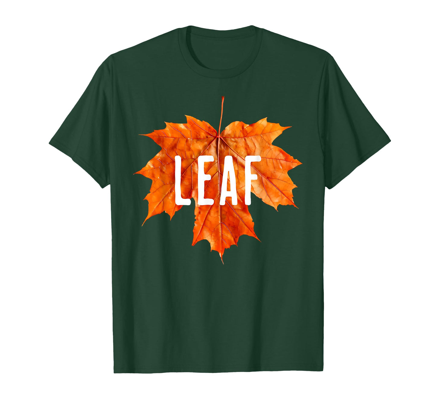 I'm A Leaf - Funny Adult Halloween Matching Couples Costume T-Shirt