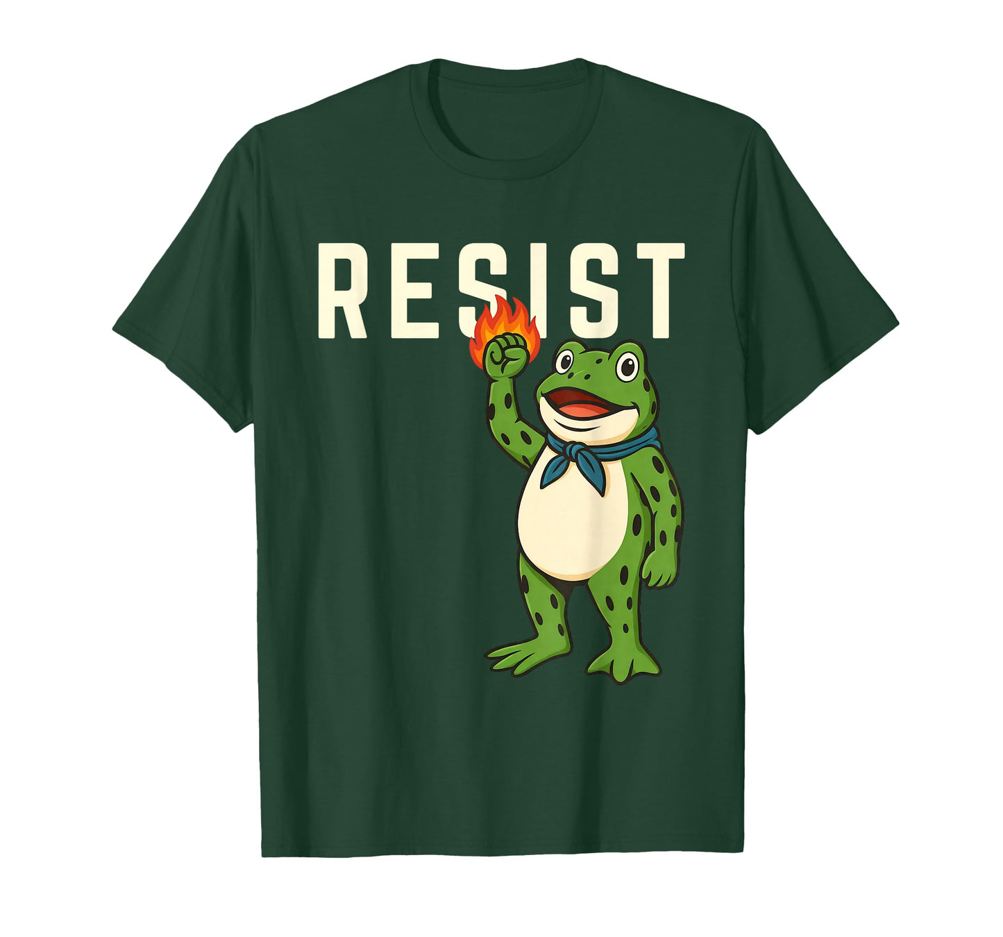 Frog Resist Portland Frog Protest - Portland Frog Activist T-Shirt