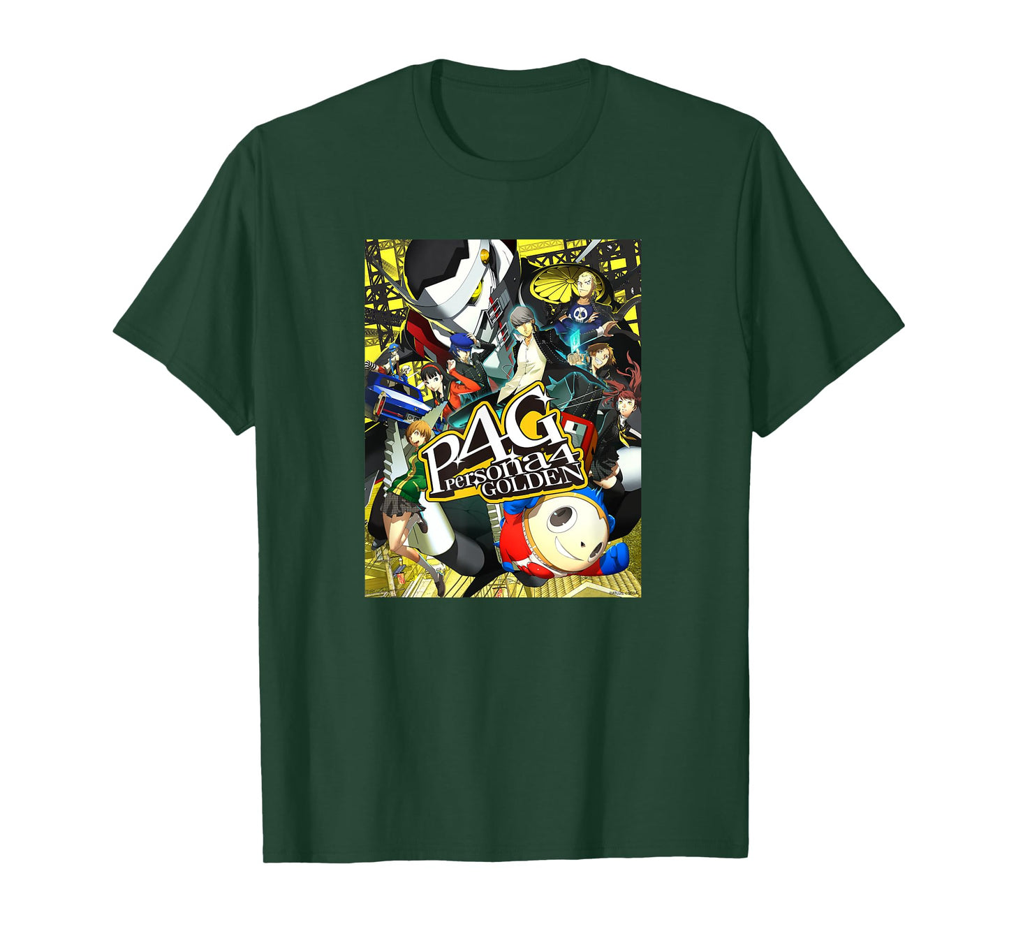 Persona 4 Golden All Characters with Izanagi ATLUS T-Shirt