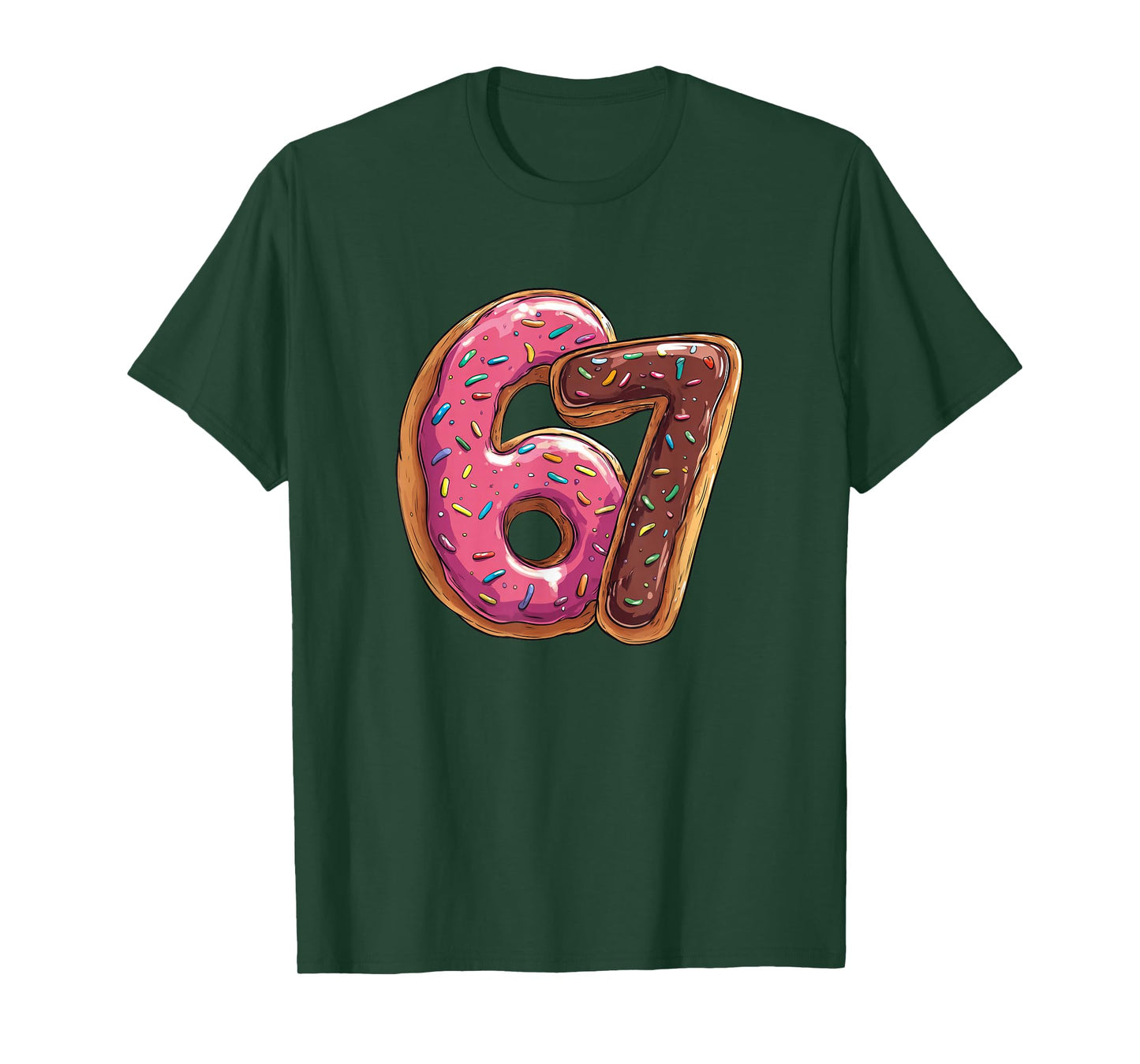67 Donut Six Seven | Gen Alpha Slang | Meme T-Shirt