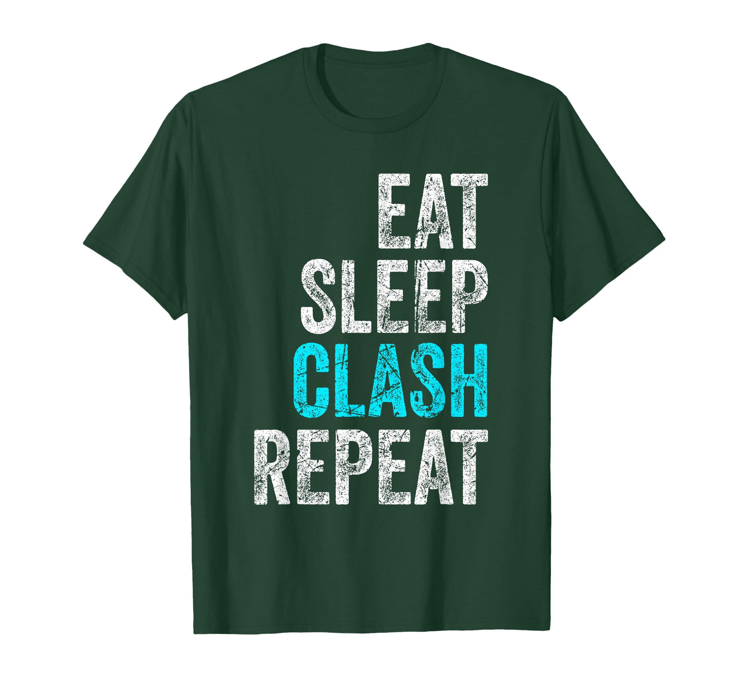 Gaming Clan Apparel Eat Sleep Clash Repeat Clans Vintage T-Shirt
