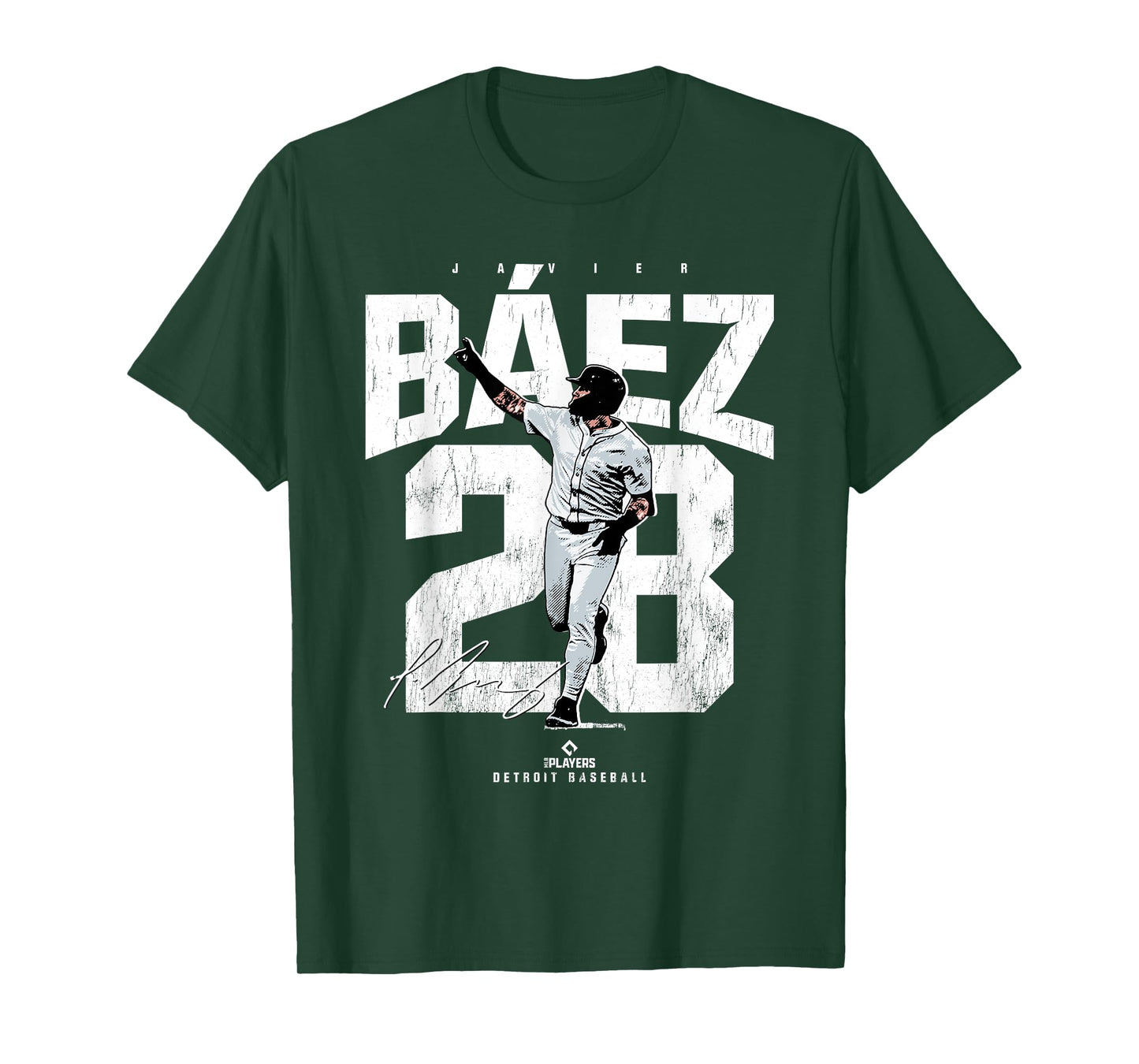 Javier Baez | Detroit Baseball Players | MLBJBA3921 T-Shirt