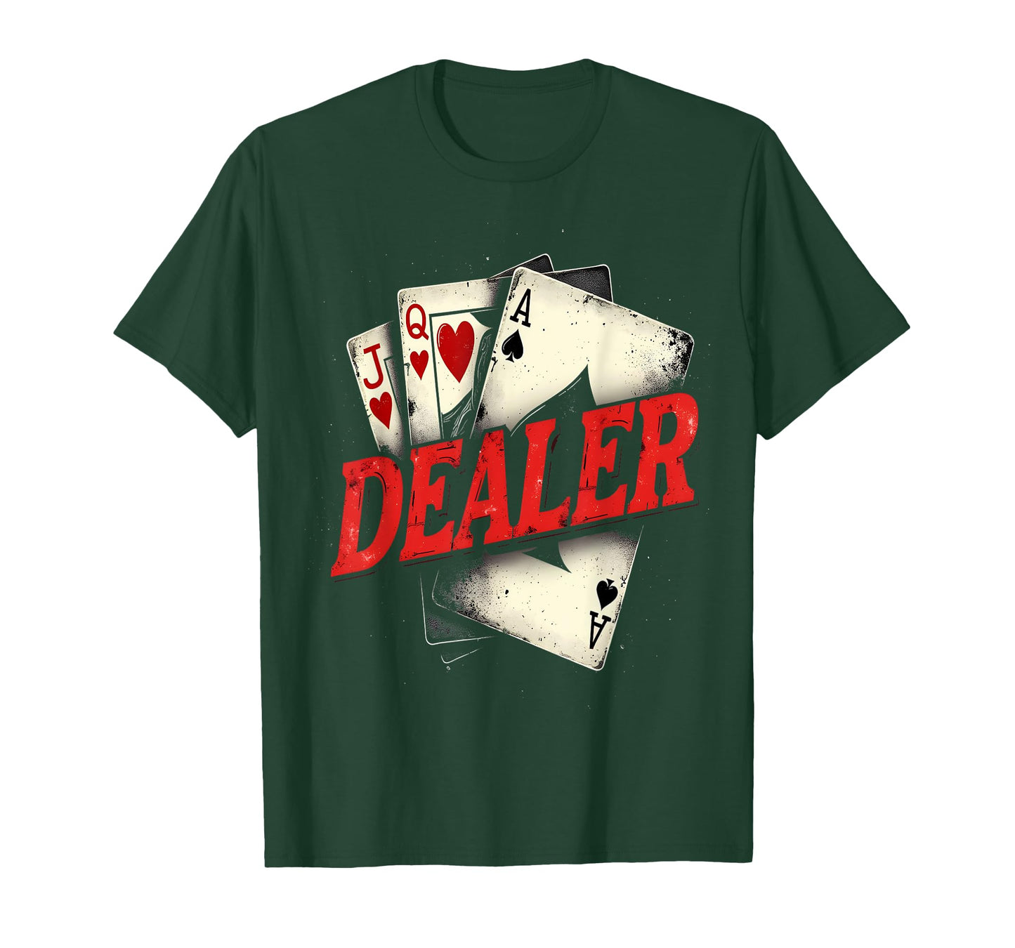 Dealer Playing Cards Poker Casino T-Shirt