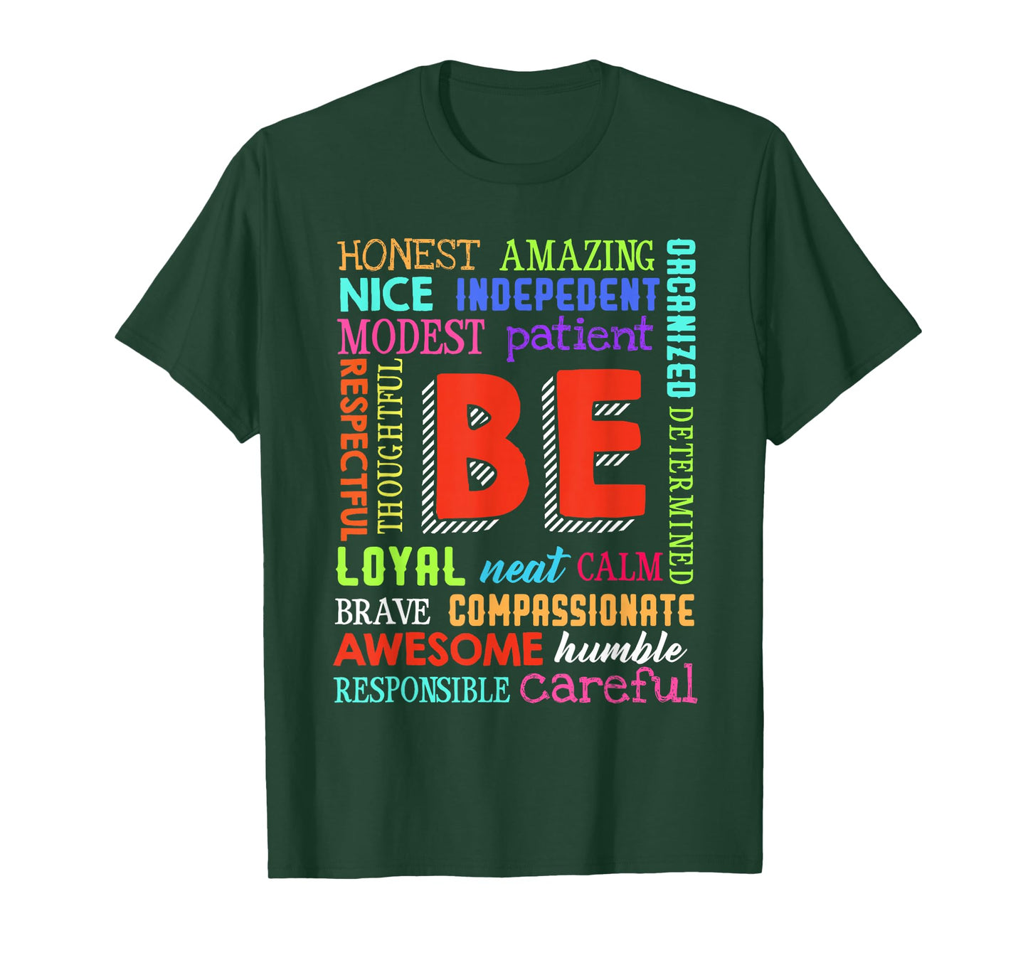 Growth Mindset Teacher Positive Message Inspirational Quote T-Shirt