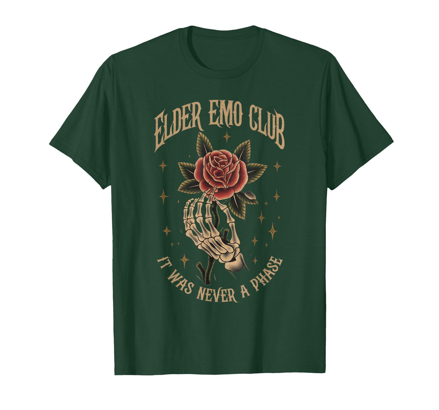 Elder Emo Club - It Was Never a Phase T-Shirt
