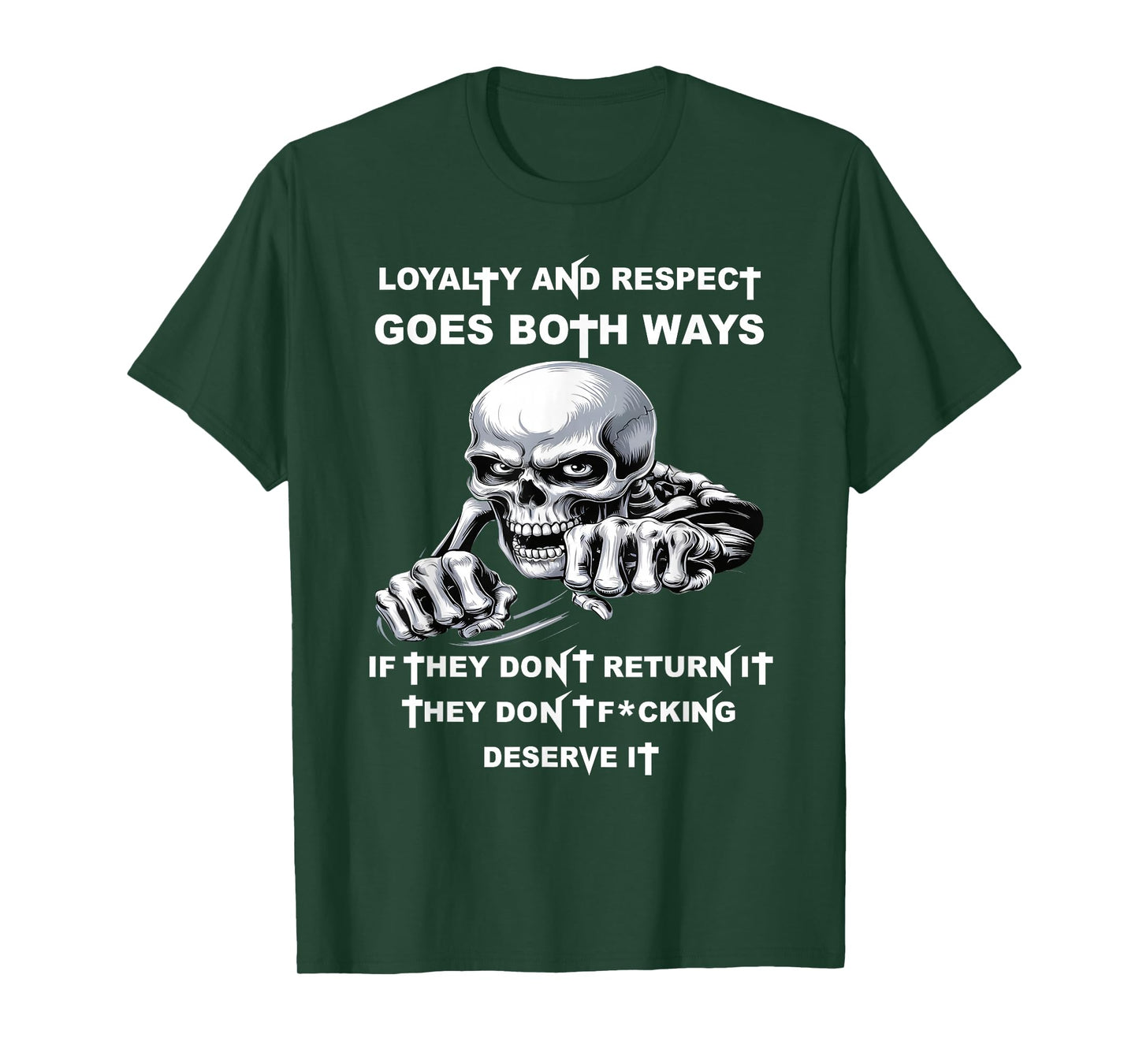 Loyalty and Respect Goes Both Ways If They Don't Return It T-Shirt