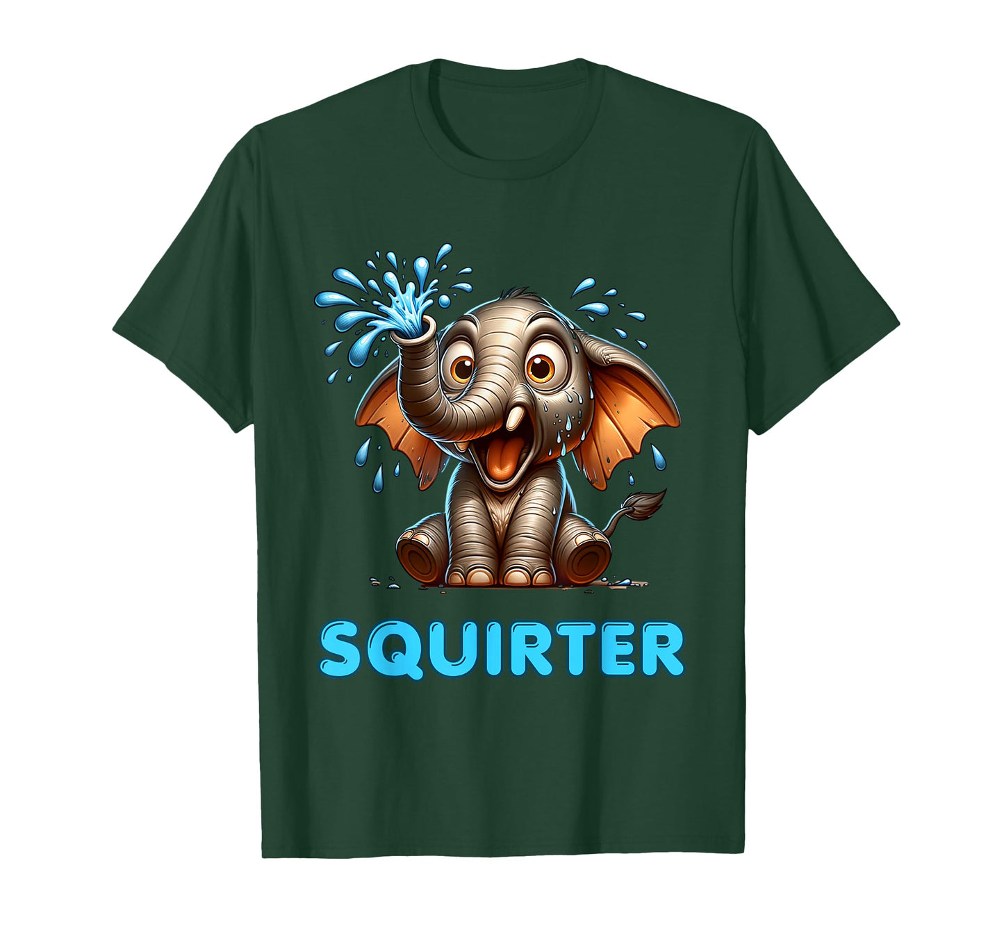 Funny Elephant Squirter Hen Party Bachelorette adult humor T-Shirt