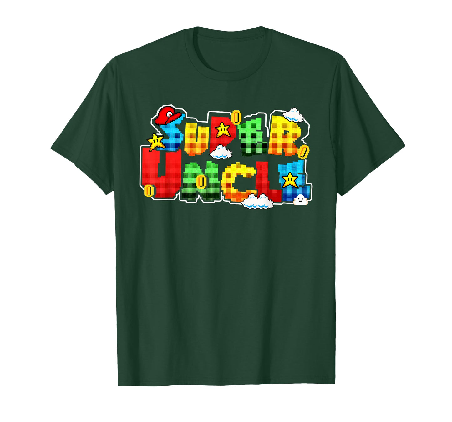 Gamer Super Uncle Funny Father Day Gifts For Uncle T-Shirt