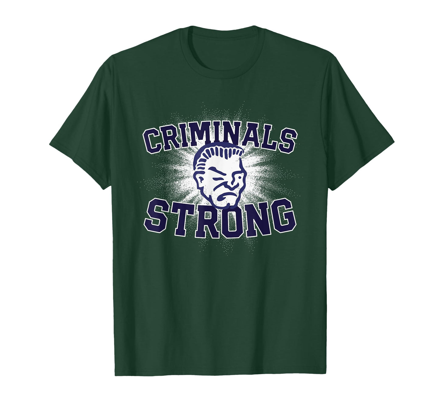 Yuma Criminals Logo Strong Flag HS T-Shirt