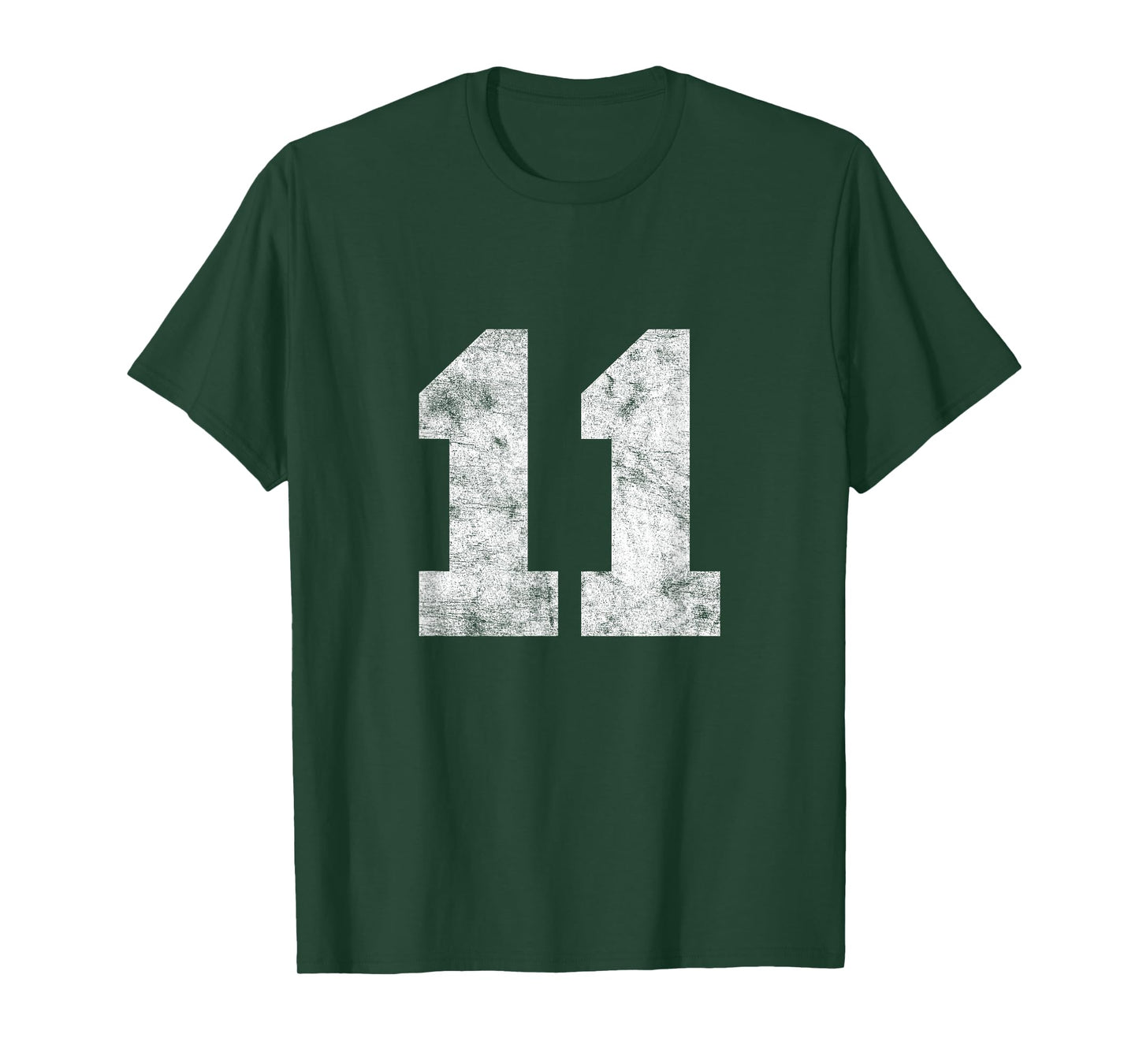 Vintage Lucky Number 11 Birthday Sports Player Team Athlete T-Shirt