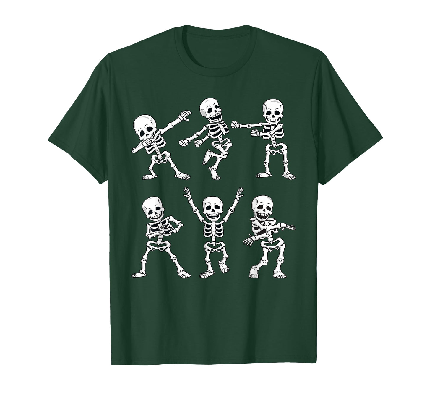 Dancing Skeletons Dance Challenge Boys Girl Kids Halloween T-Shirt