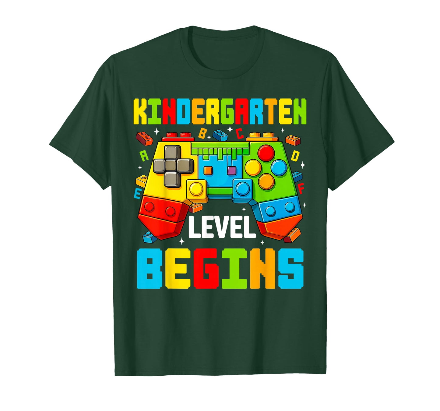 Master Builder Blocks Gaming Kindergarten Level Begins T-Shirt