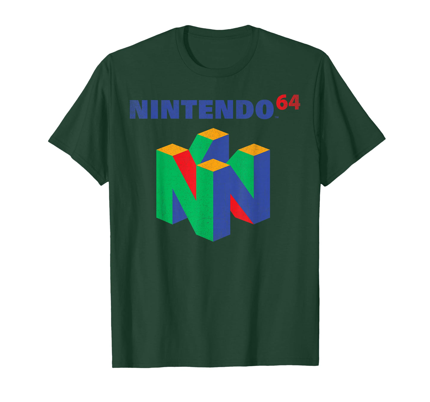 Nintendo 64 Classic Logo Retro Vintage Graphic T-Shirt T-Shirt
