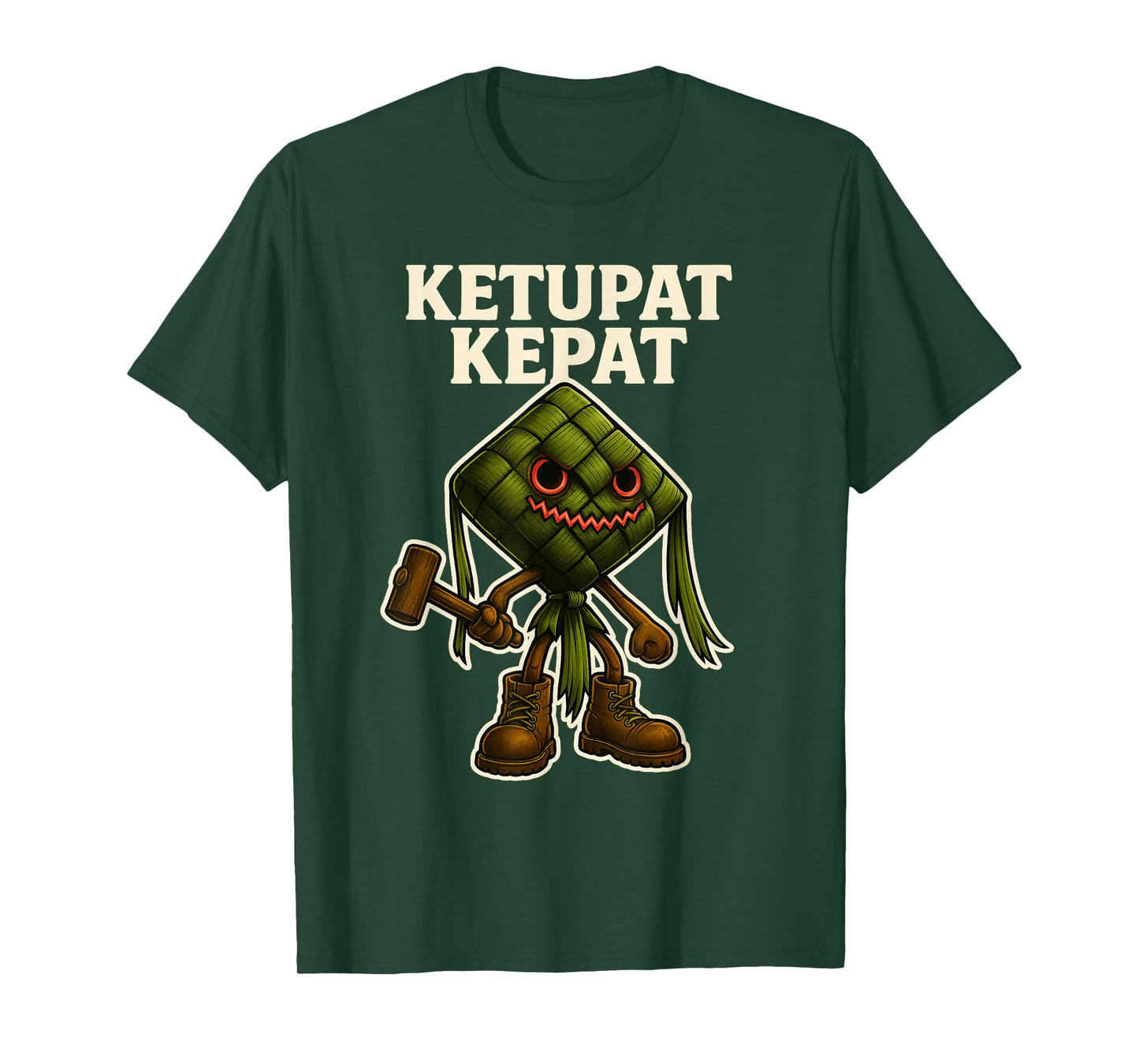 Ketupat Kepat - Funny Italian Brain Rot Gaming Kids Meme T-Shirt