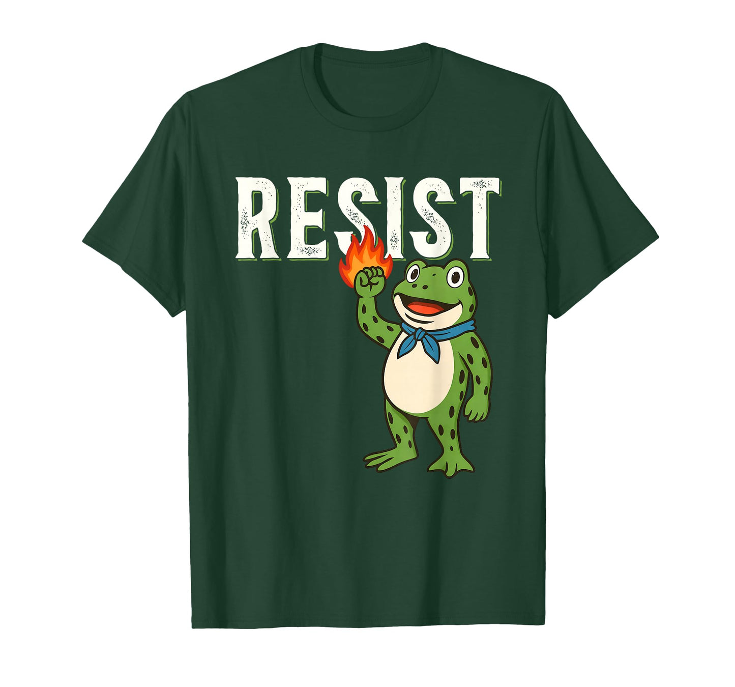 Frog Resist Portland Frog Protest - Portland Frog Activist T-Shirt