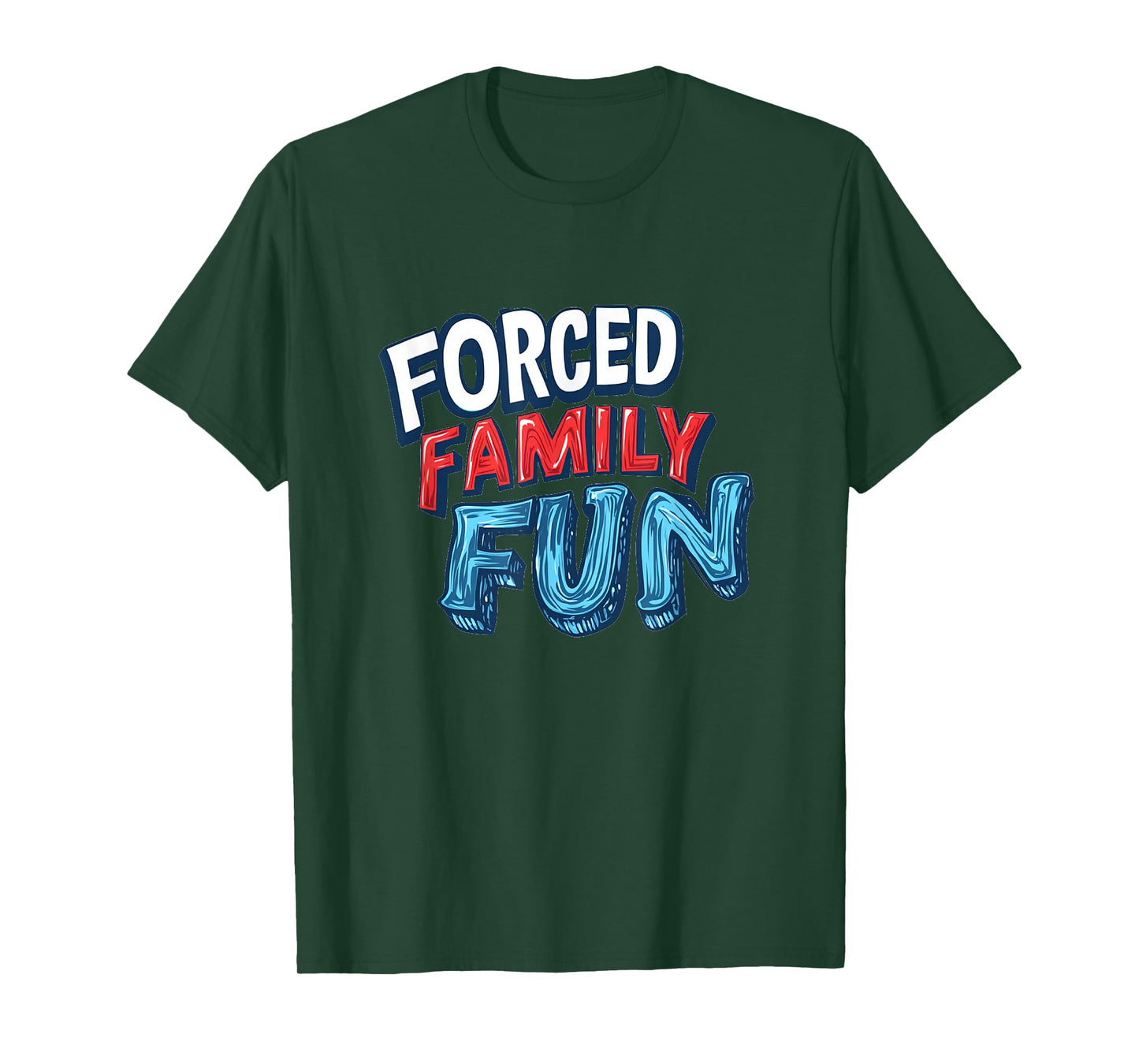 Forced Family Fun Stamp Outfit T-Shirt