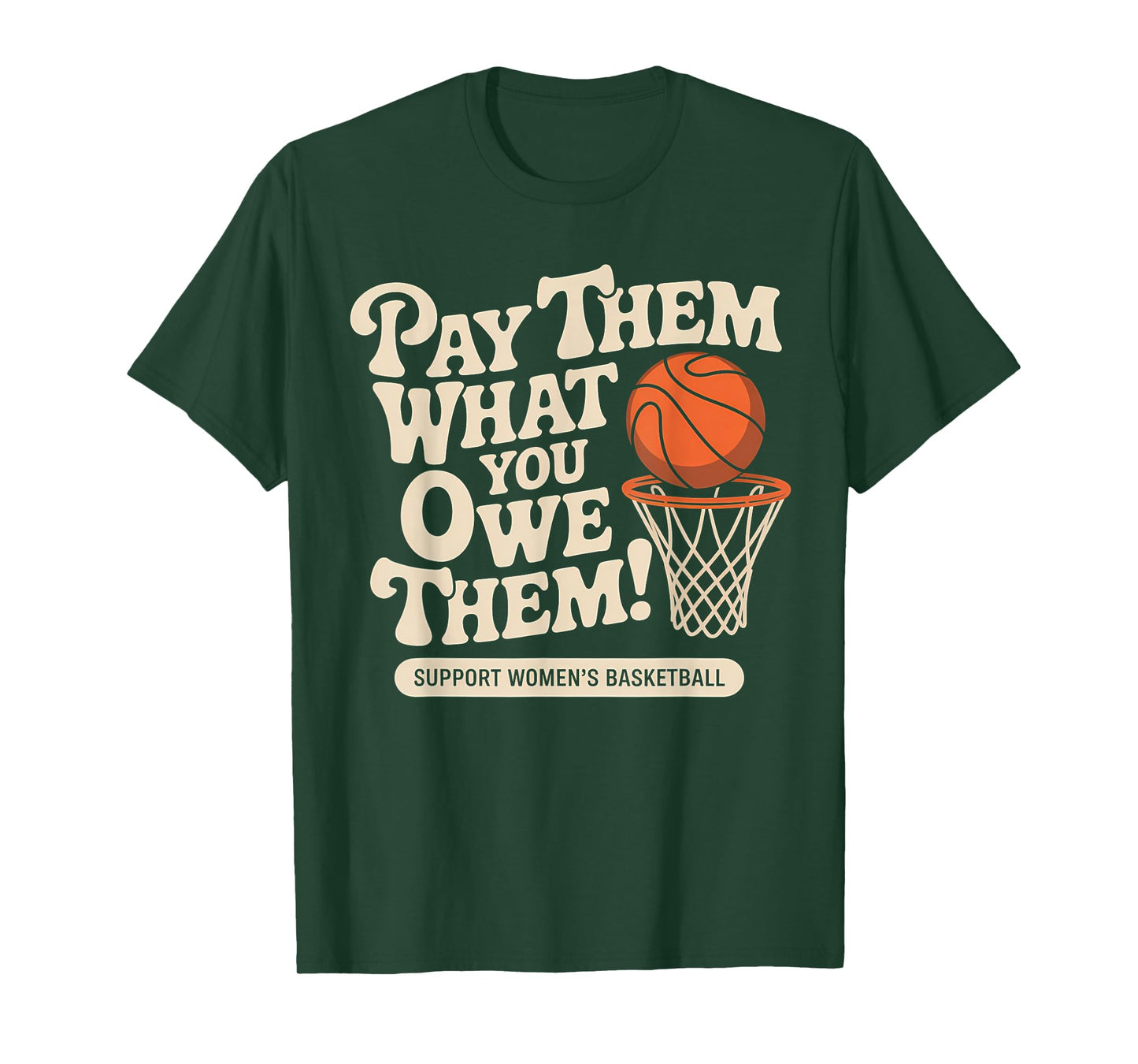 Pay Them What You Owe Them Basketball Support T-Shirt