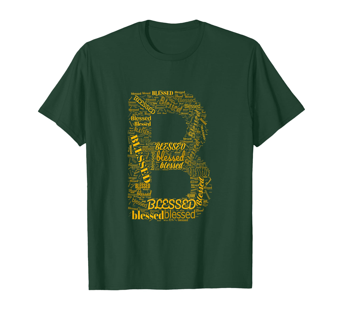University Varsity-Gold B - Blessed In Countless Ways T-Shirt