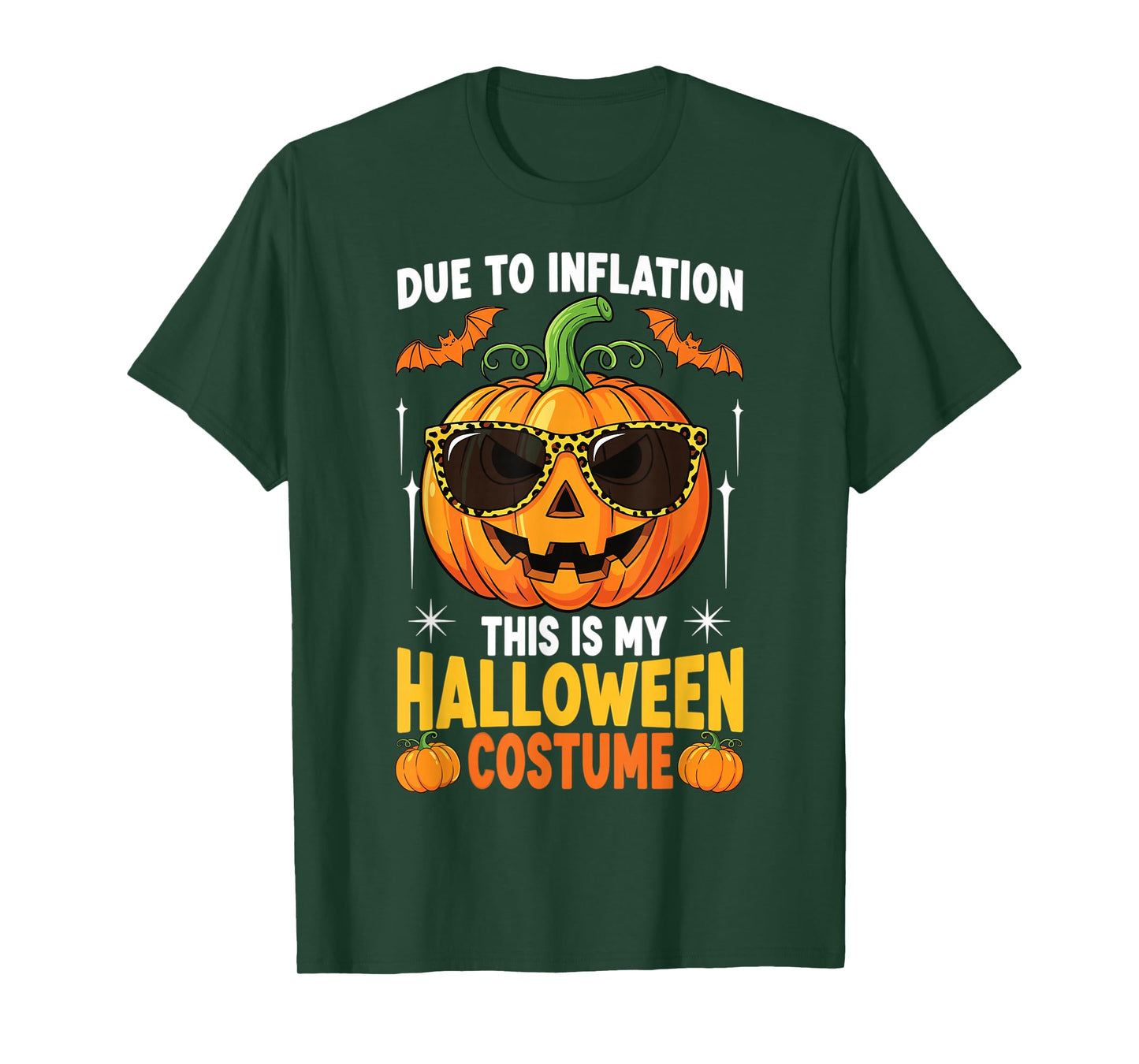 Due to Inflation This is My Halloween Costume T-Shirt