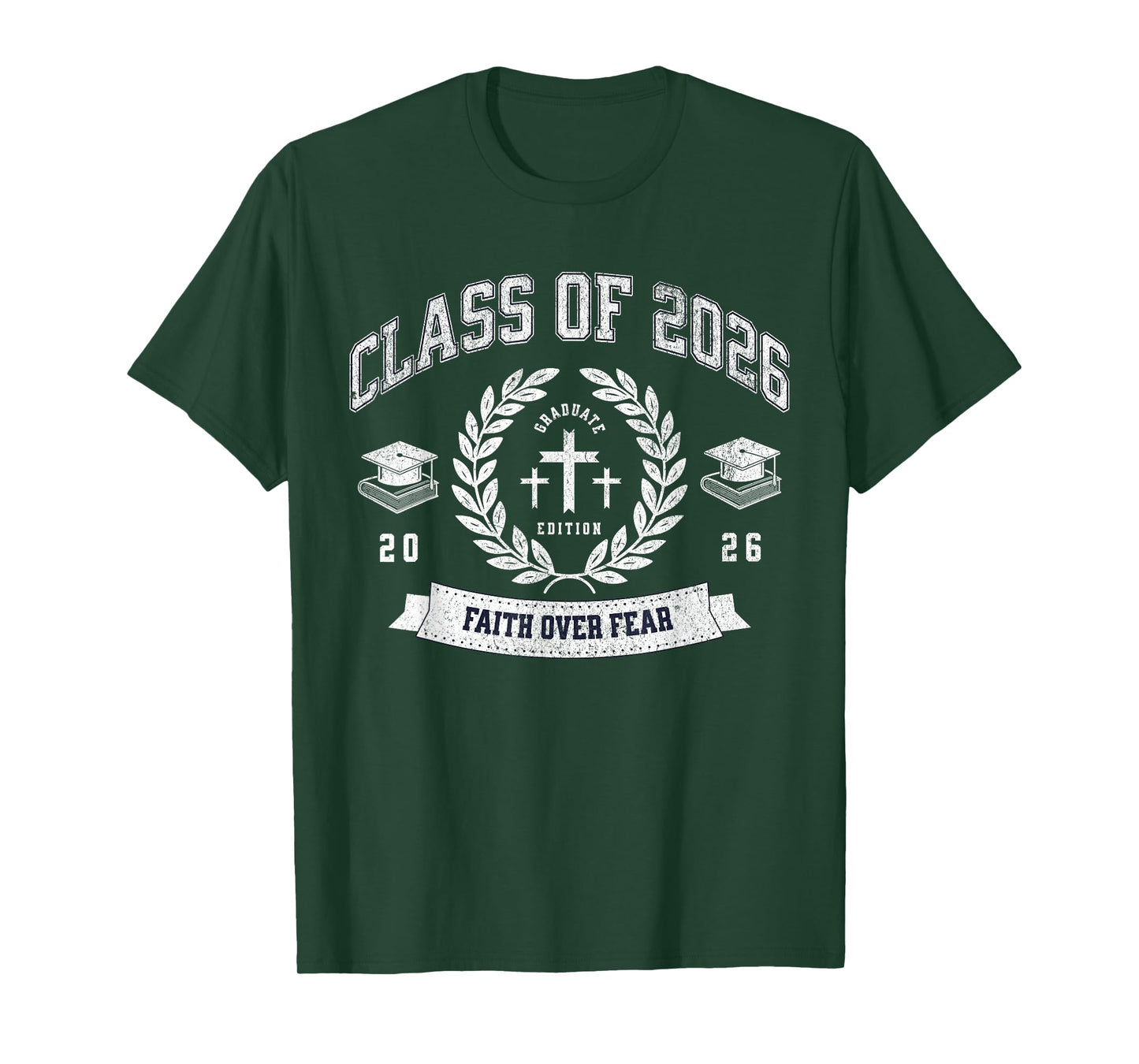Class of 2026 Christian Graduation Religious Senior Graduate T-Shirt