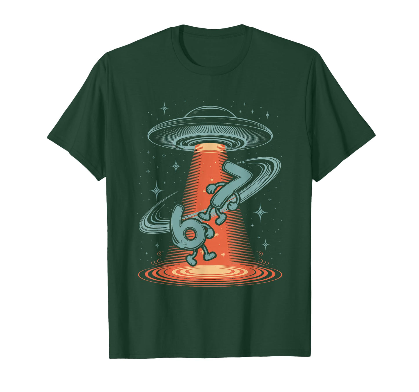 UFO 67 Alien Alpha Slang Gen 67th Number 67 T-Shirt