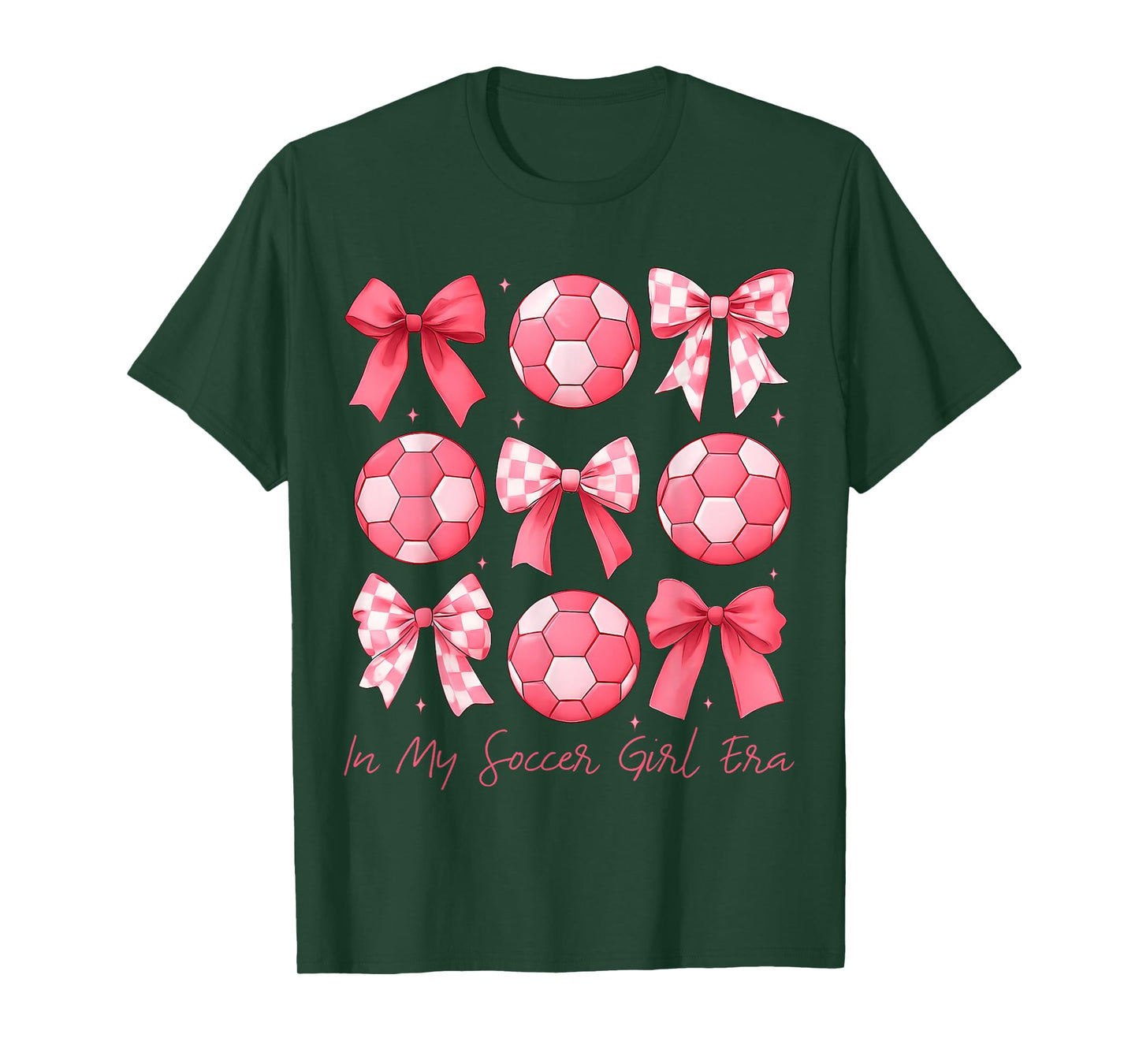 Soccer Bow Girl T-Shirt