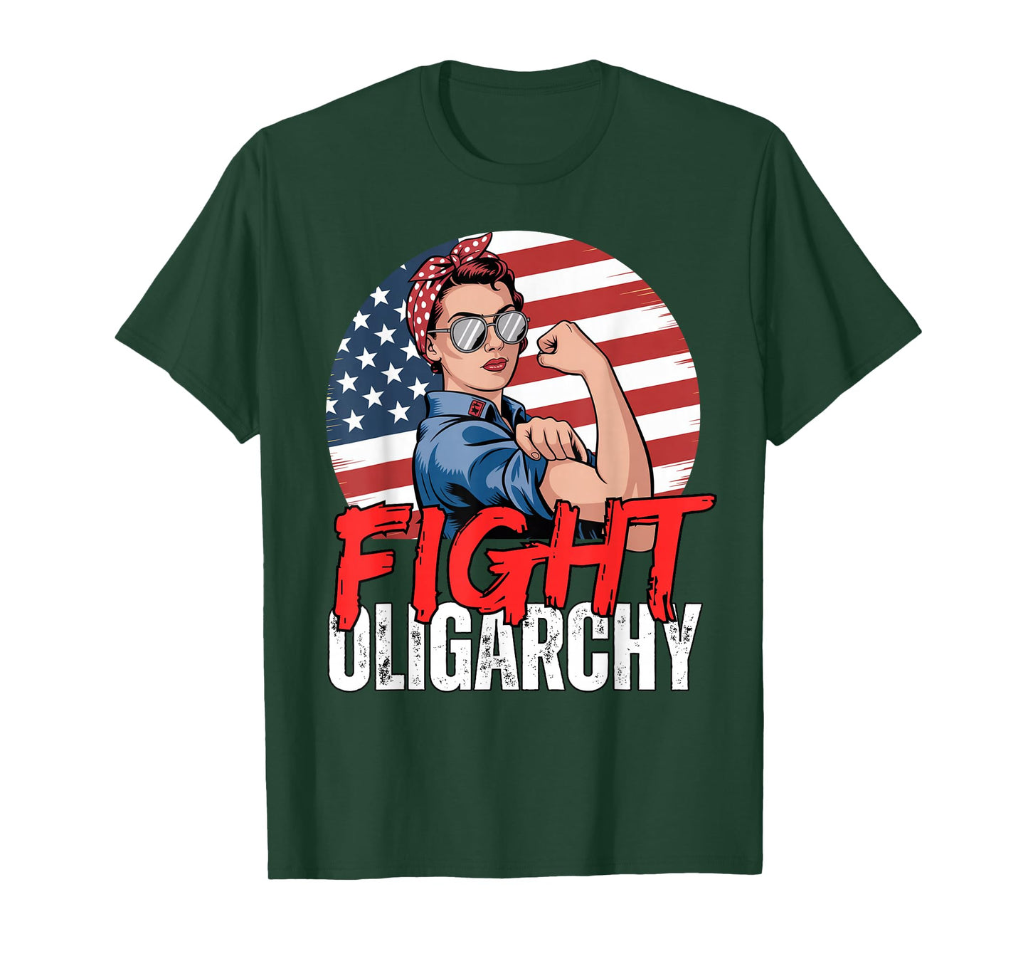 Fight Oligarchy Woman T-Shirt