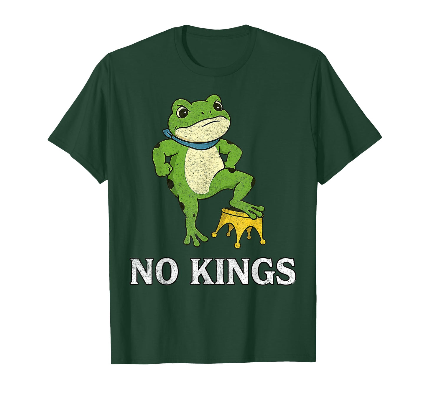 Freedom Portland Frog Resist No Kings T-Shirt