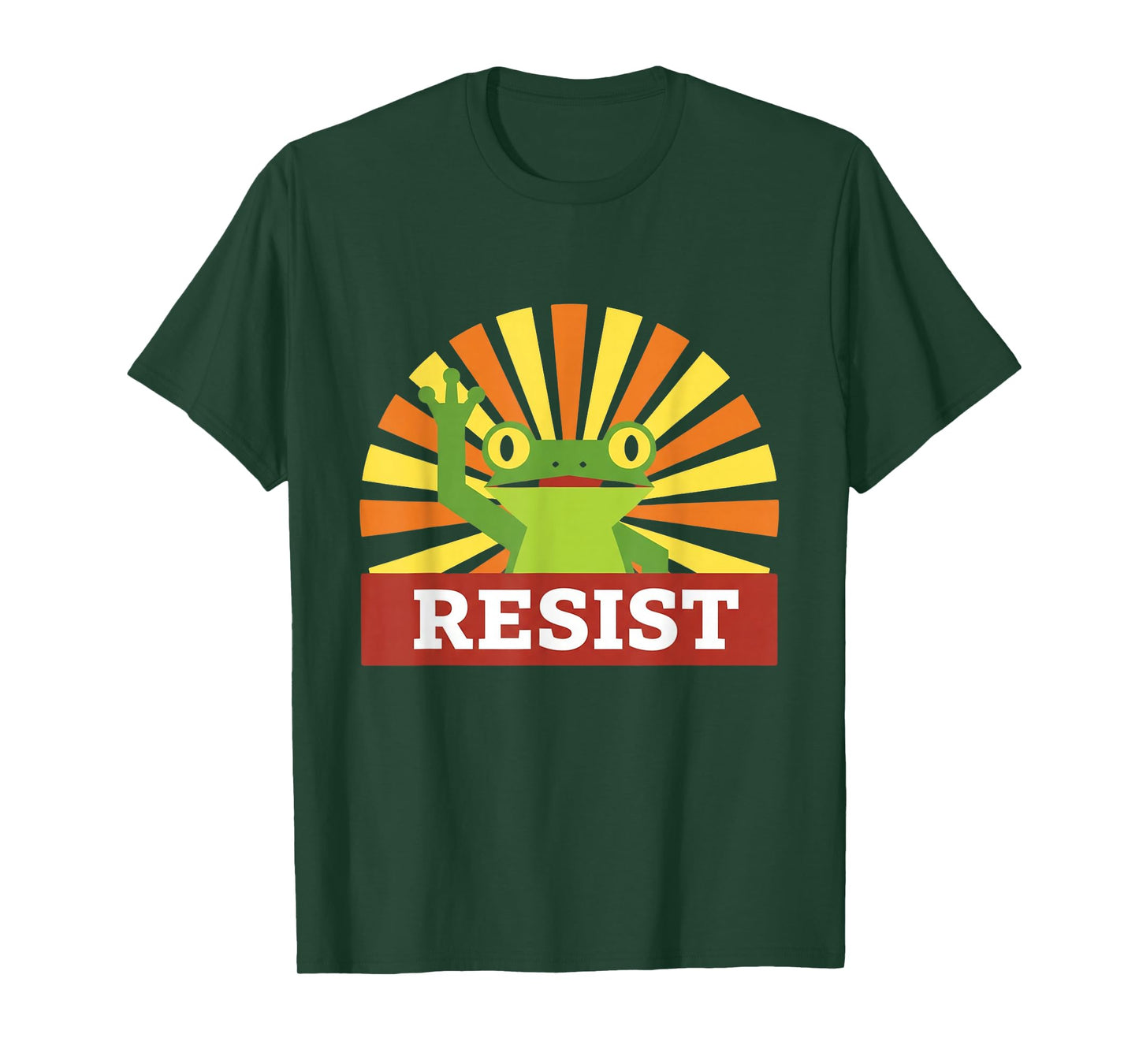Portland Resist Frog Protest No Kings Day T-Shirt