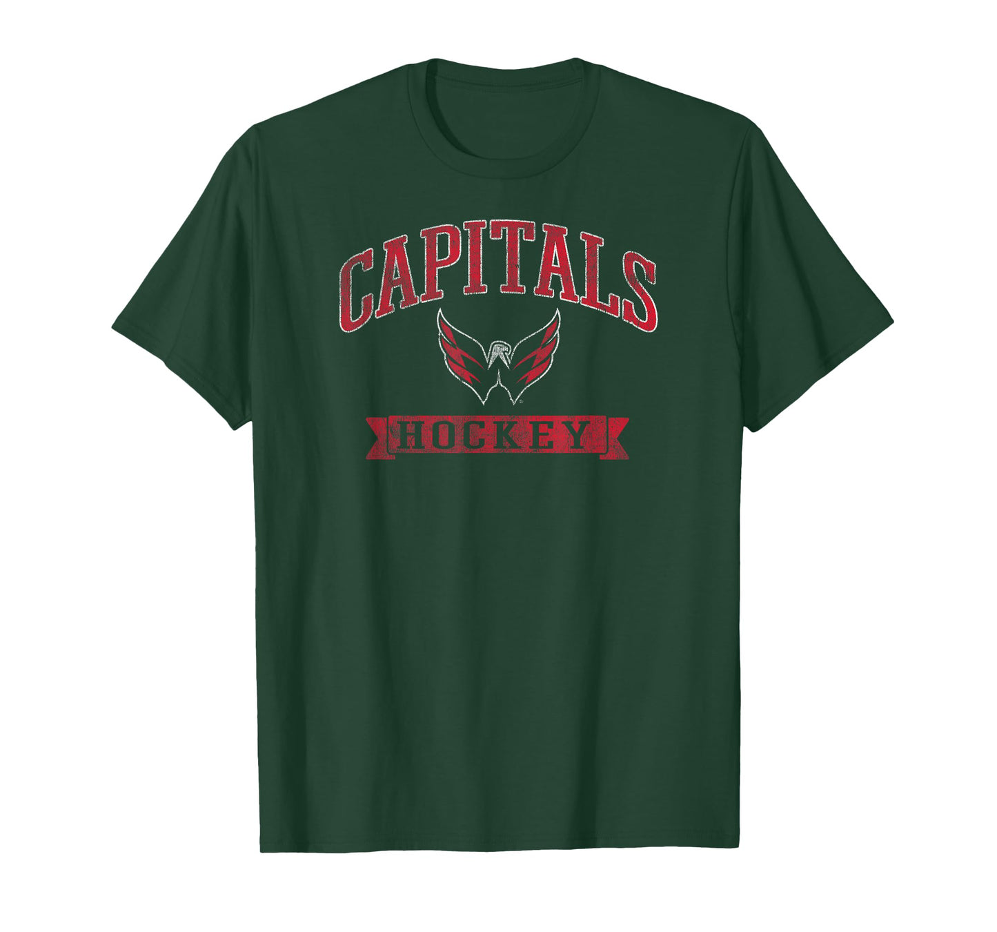 Washington Capitals Vintage Hockey Navy Officially Licensed T-Shirt