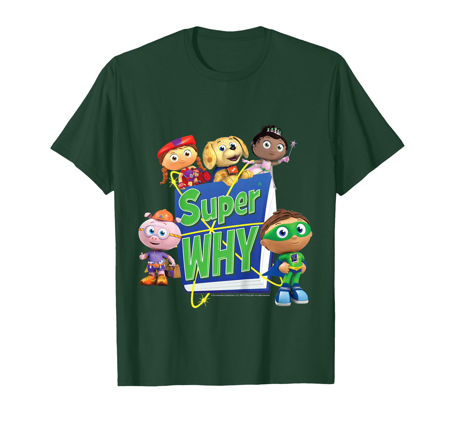 Kids Super Why - Group T-Shirt