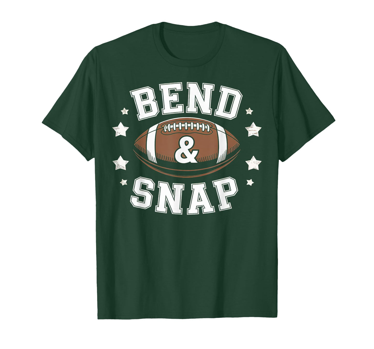 Cute Bend and Snap Football T-Shirt