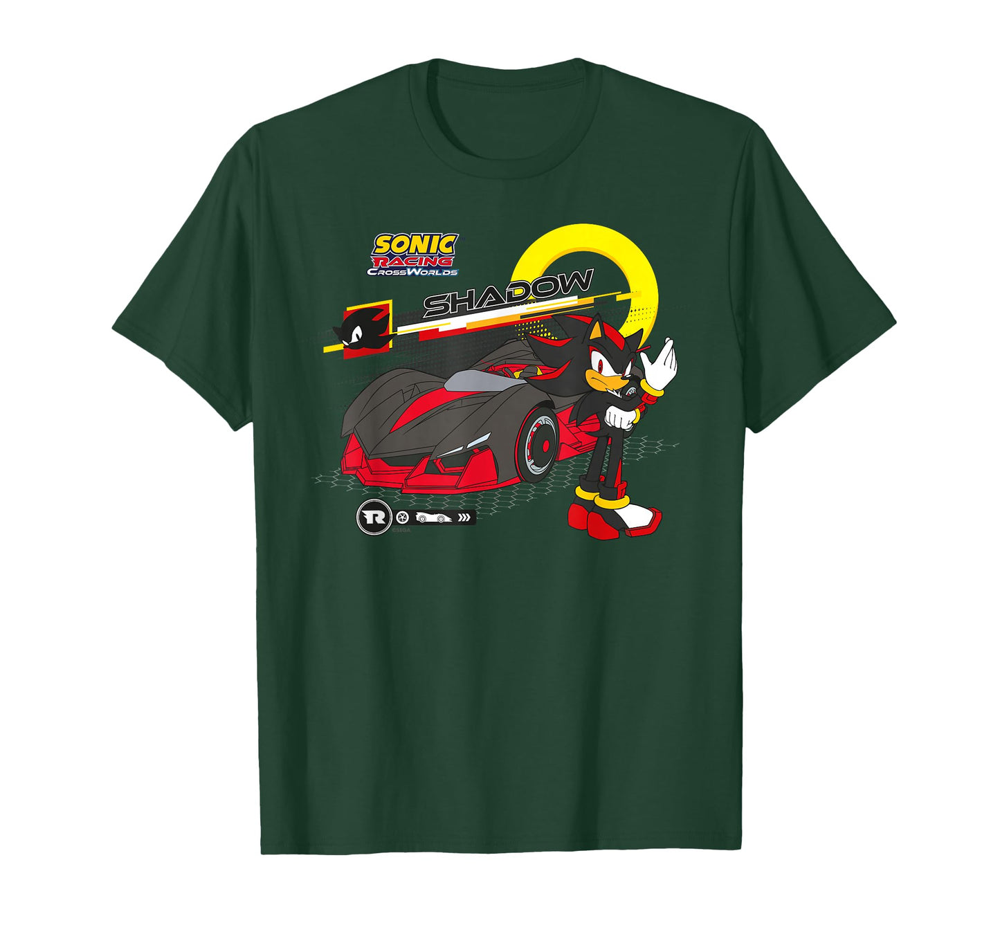 Sonic Racing CrossWorlds - Ready to Roll Shadow T-Shirt