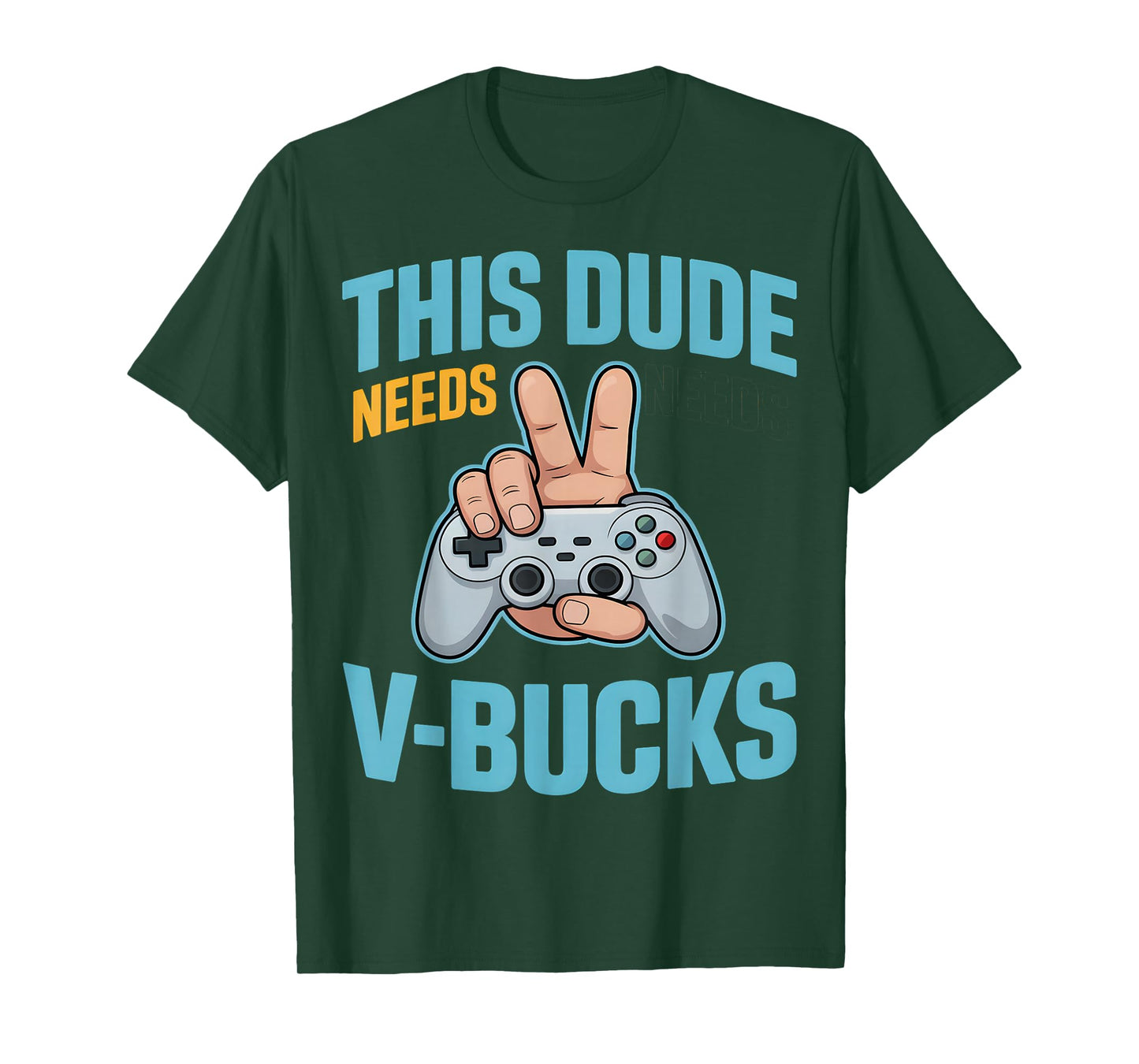 Funny Gamer V-Bucks Controller T-Shirt
