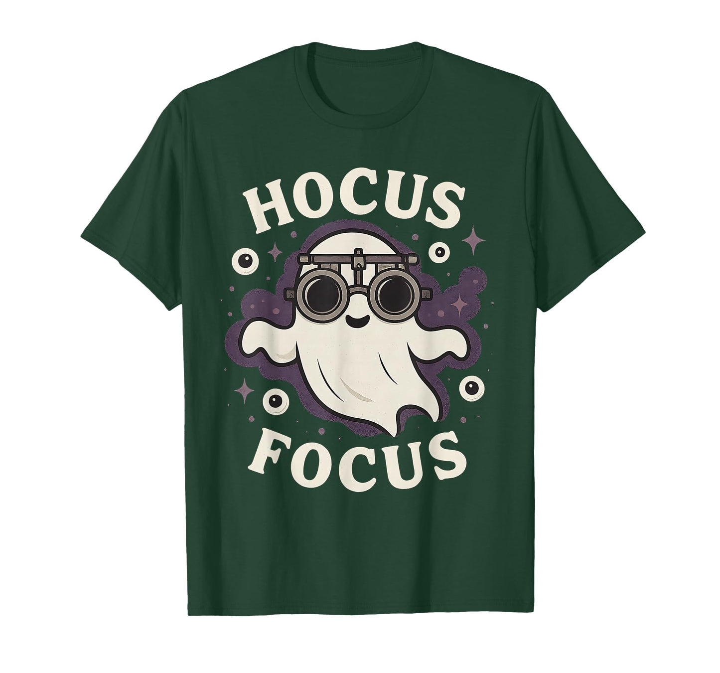 Funny Optometry Hocus Focus Spooky Optometrist Halloween T-Shirt
