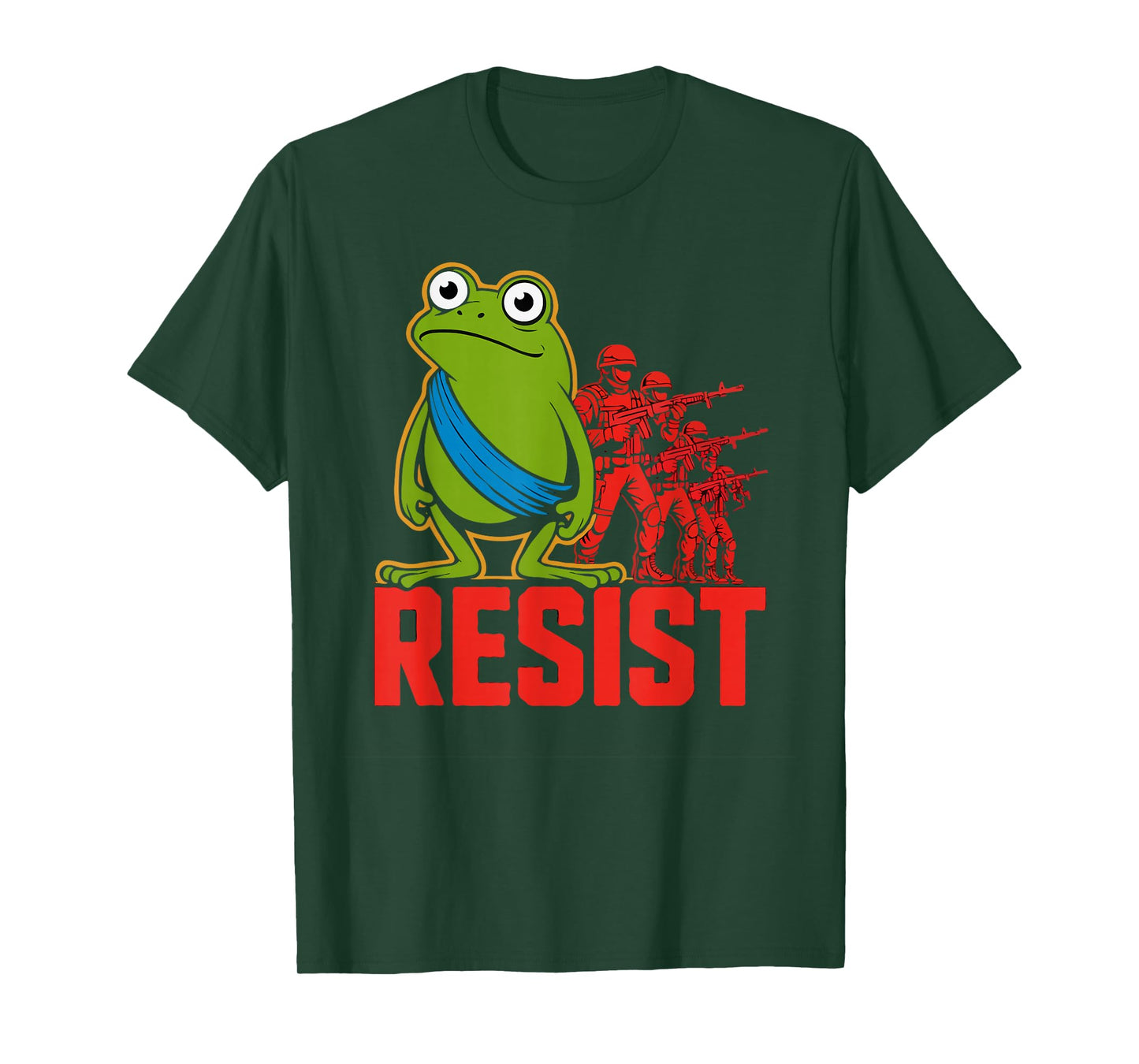 Portland Frog Protest for Men and Women No Kings T-Shirt