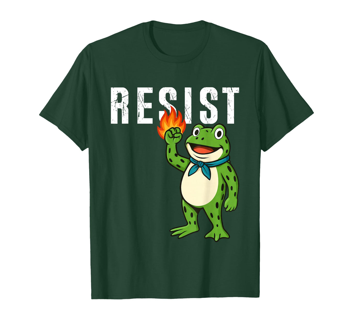 Frog Resist Portland Frog Protest - Portland Frog Activist T-Shirt