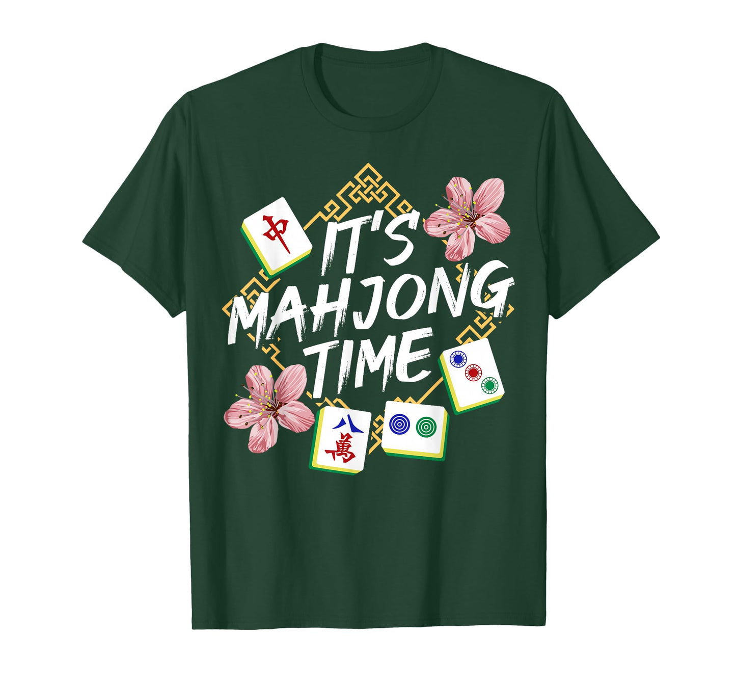 Mahjong Chinese Mahjong Player T-Shirt