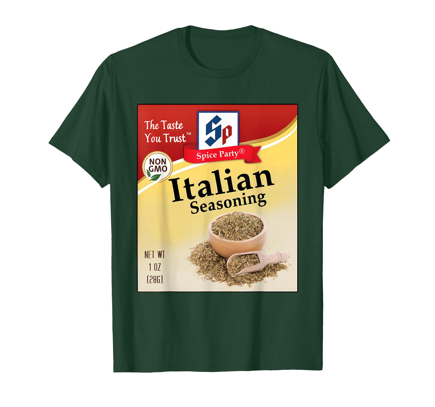 Italian Seasoning Condiment Holiday Spice Group Costumes T-Shirt