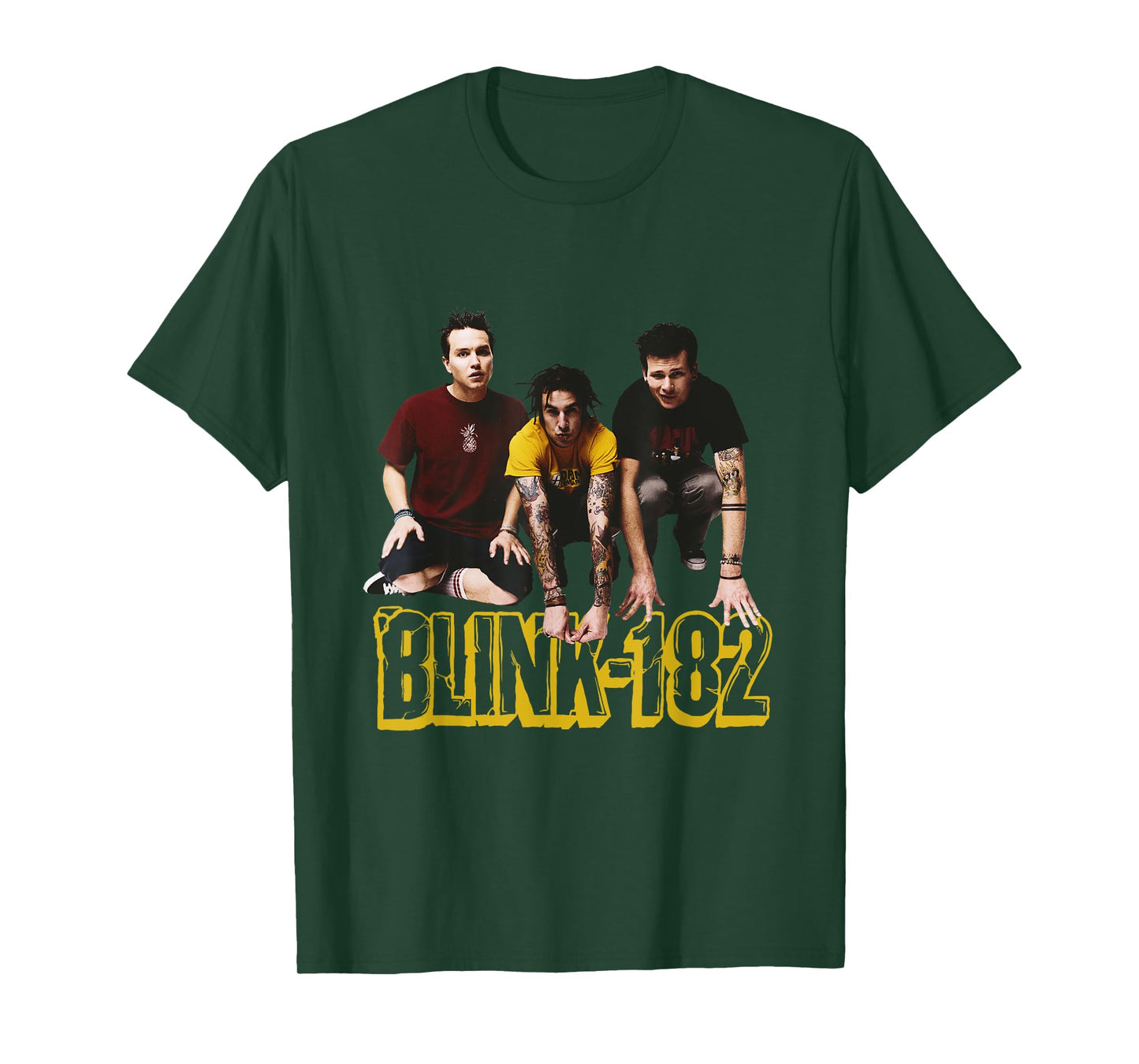 Official Blink-182 Band Photo T-Shirt