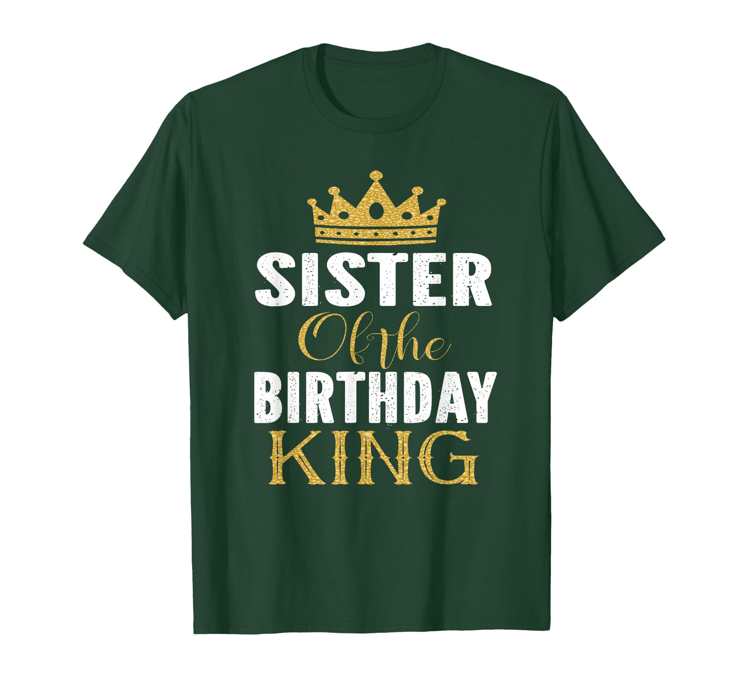 Sister Of The Birthday King Boys Bday Party Gift For Him T-Shirt