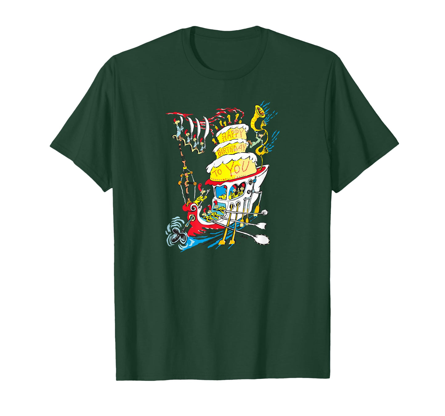Dr. Seuss Happy Birthday To You T-Shirt